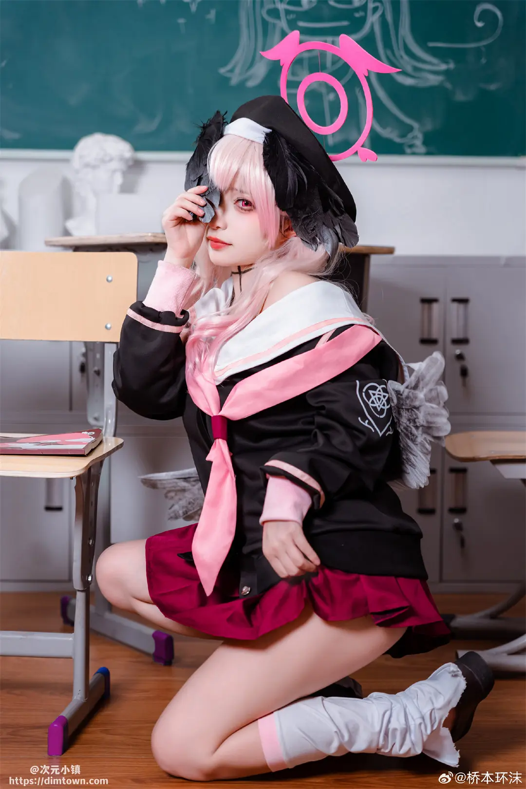 COSPLAY 蔚蓝档案 下江小春@桥本环沫 COSPLAY-第7张