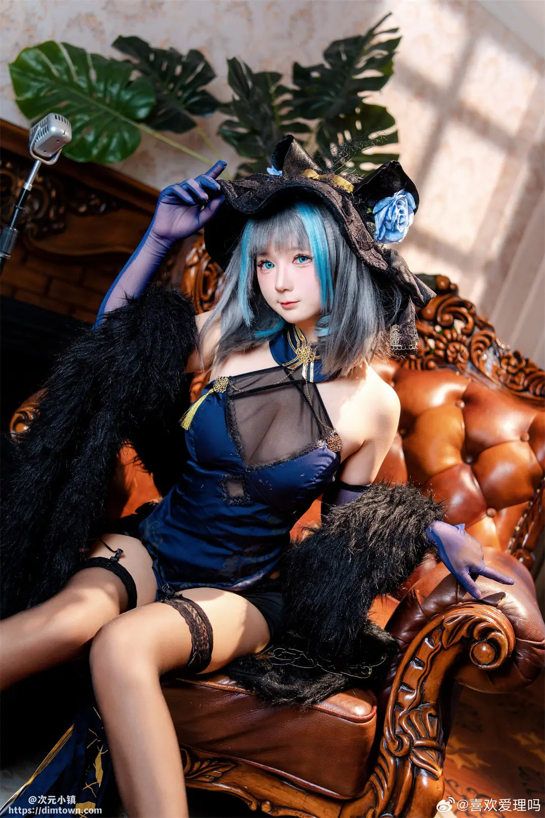 COSPLAY 碧蓝航线 柴郡@喜欢爱理吗 COSPLAY-第3张