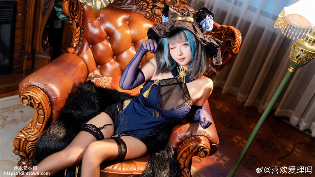 COSPLAY 碧蓝航线 柴郡@喜欢爱理吗 COSPLAY-第2张