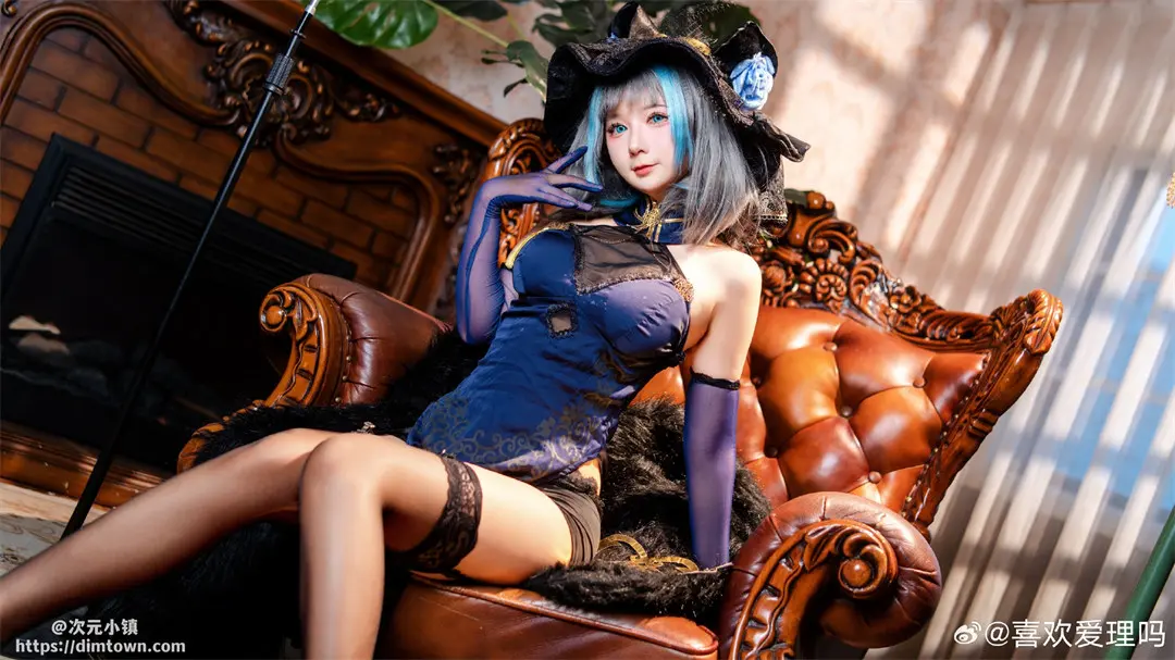 COSPLAY 碧蓝航线 柴郡@喜欢爱理吗 COSPLAY-第4张