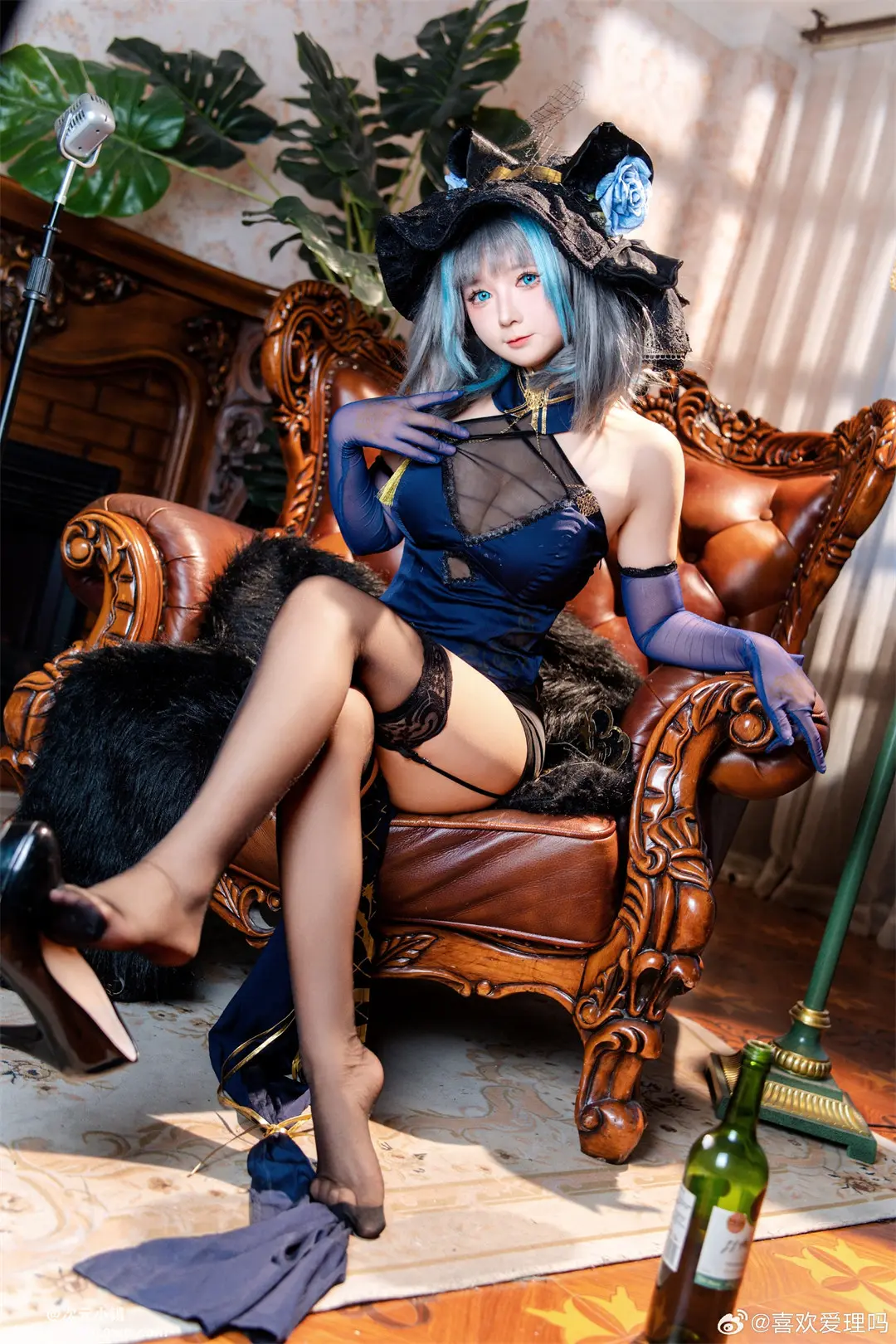 COSPLAY 碧蓝航线 柴郡@喜欢爱理吗 COSPLAY-第5张