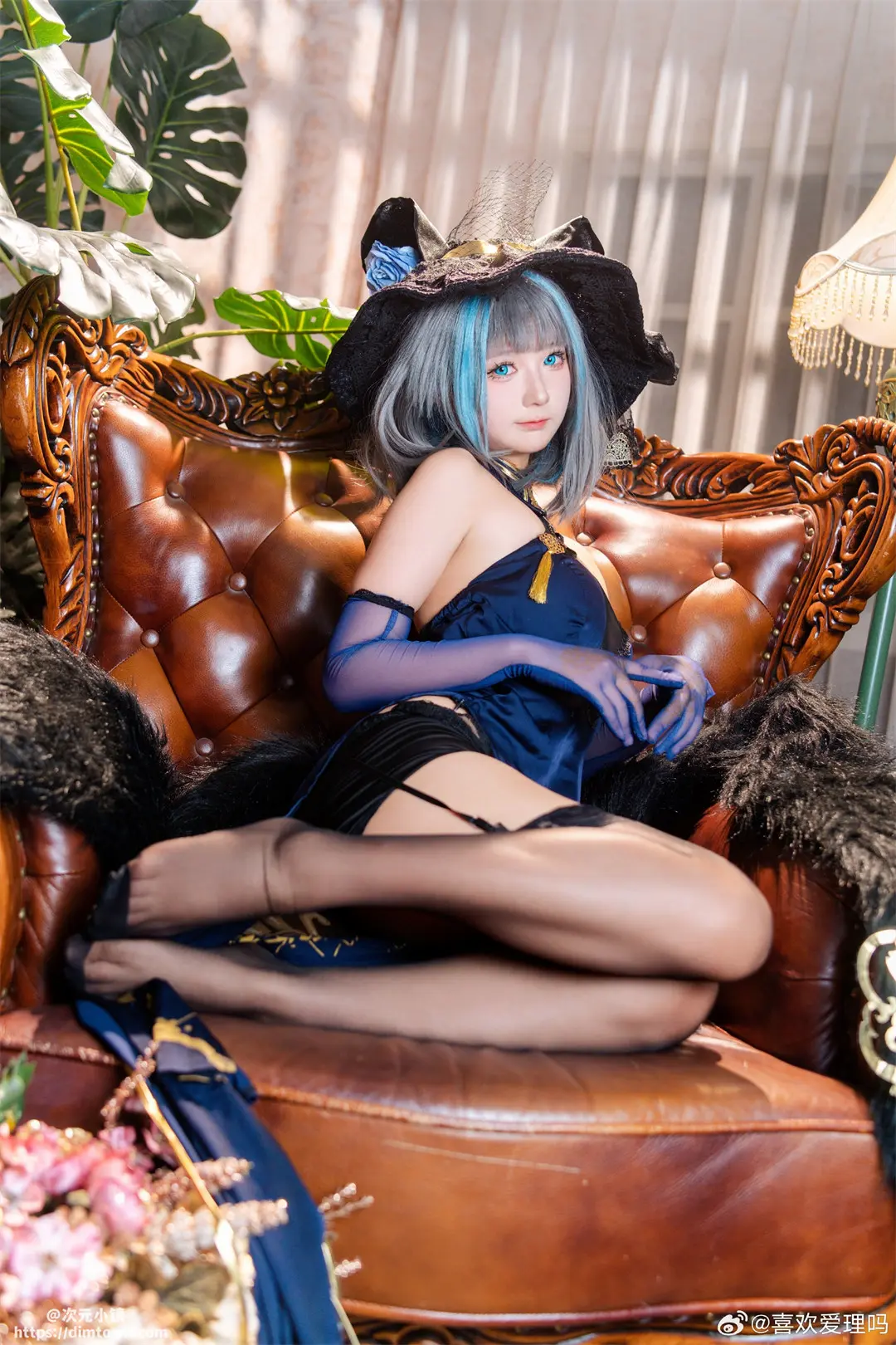 COSPLAY 碧蓝航线 柴郡@喜欢爱理吗 COSPLAY-第6张