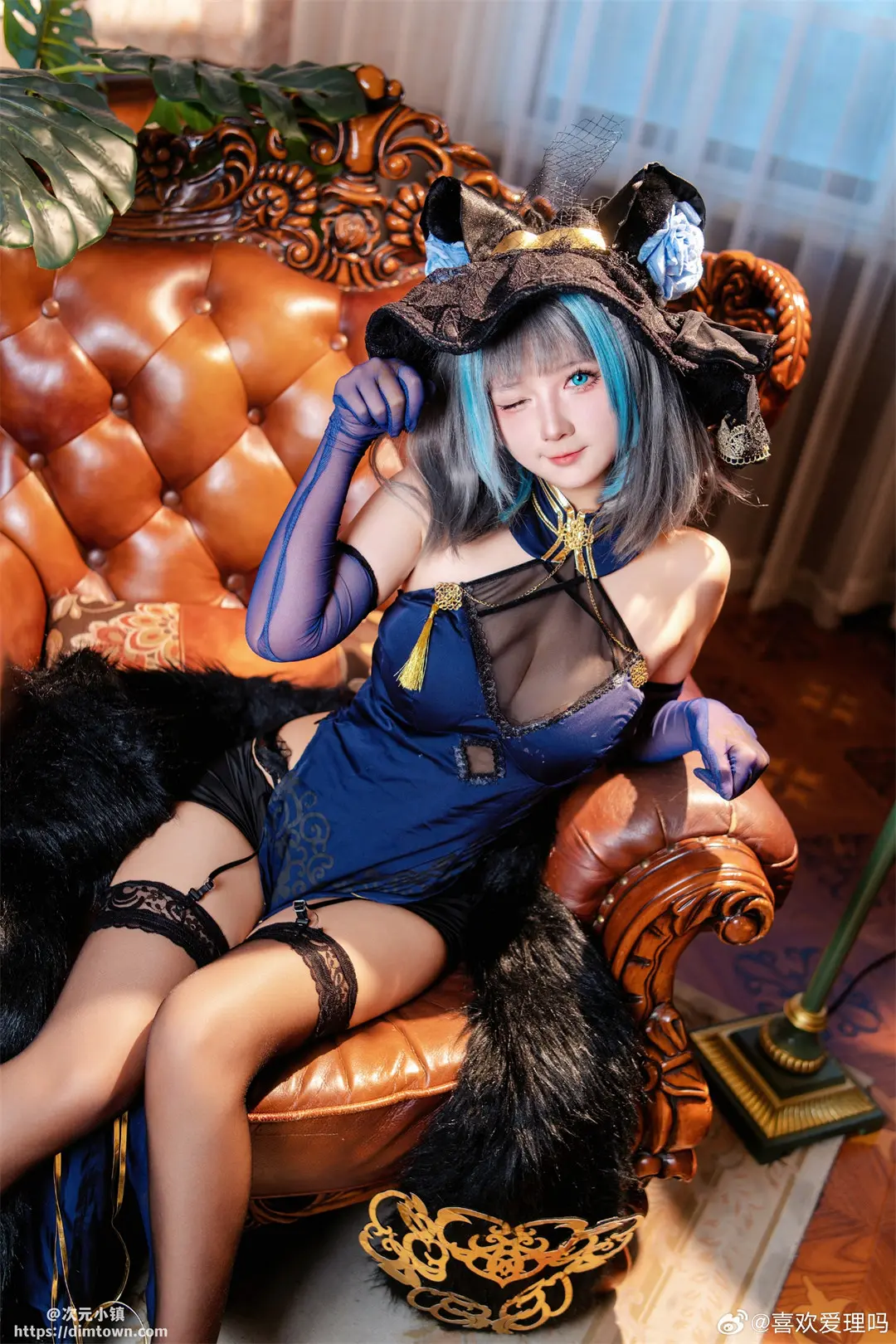 COSPLAY 碧蓝航线 柴郡@喜欢爱理吗 COSPLAY-第8张