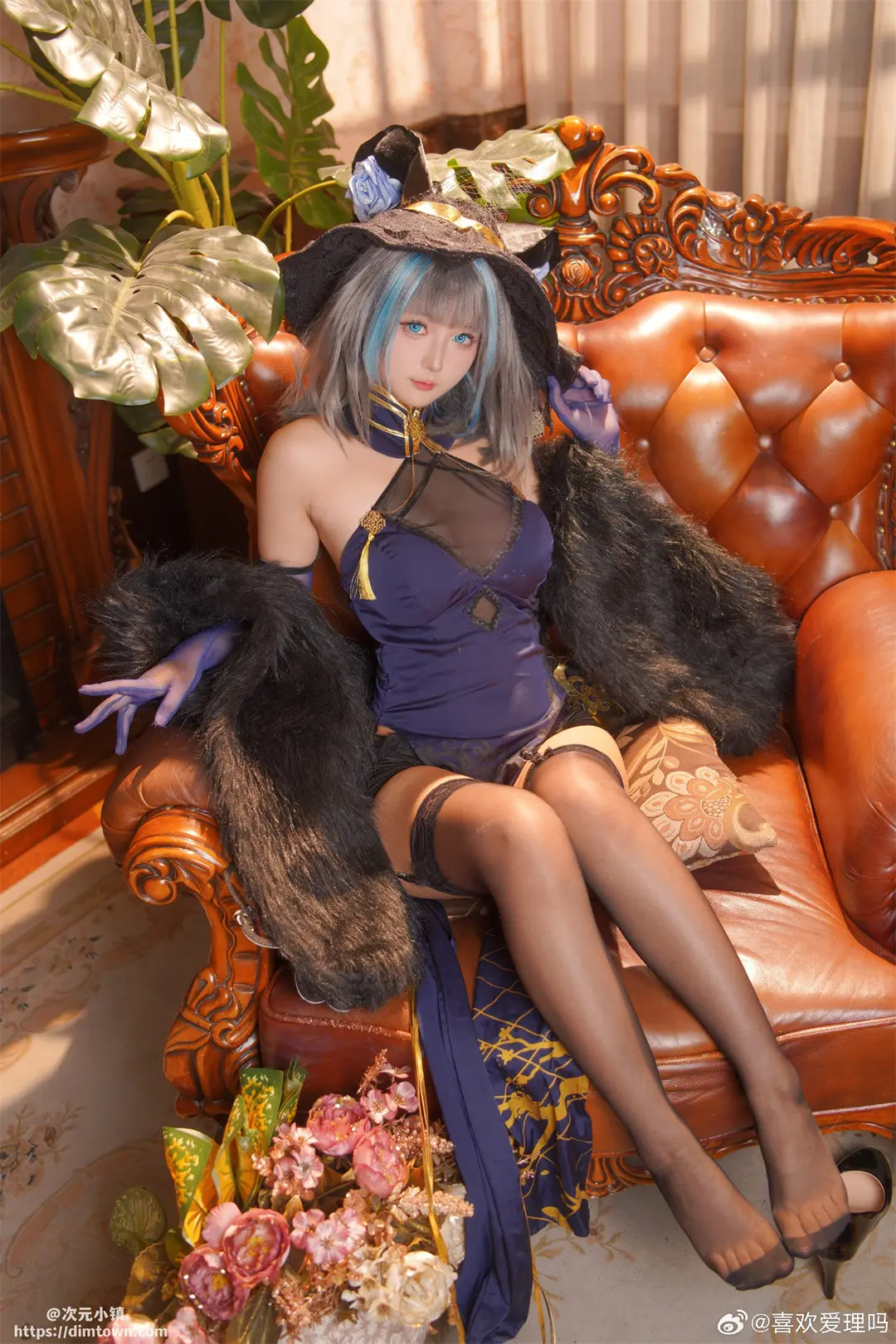 COSPLAY 碧蓝航线 柴郡@喜欢爱理吗 COSPLAY-第9张