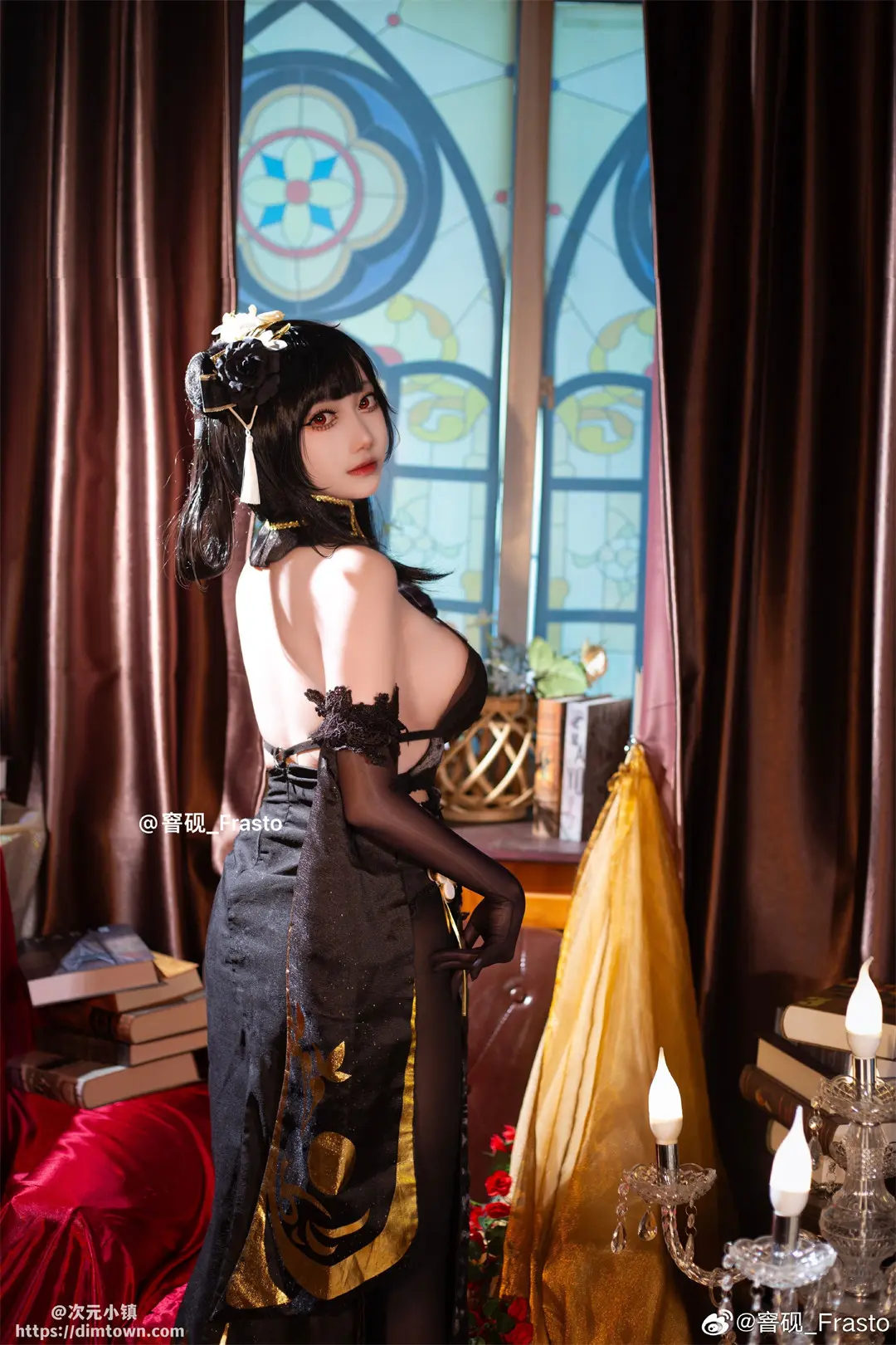 cosplay 嘿嘿嘿没什么发的了把这个掏出来发发 我没来晚吧！ 碧蓝航线@窨砚_Frasto COSPLAY-第8张