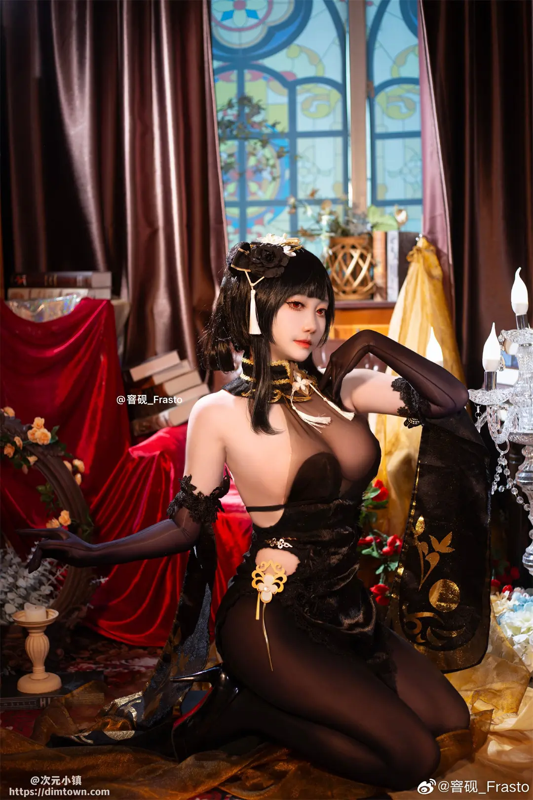 cosplay 嘿嘿嘿没什么发的了把这个掏出来发发 我没来晚吧！ 碧蓝航线@窨砚_Frasto COSPLAY-第9张