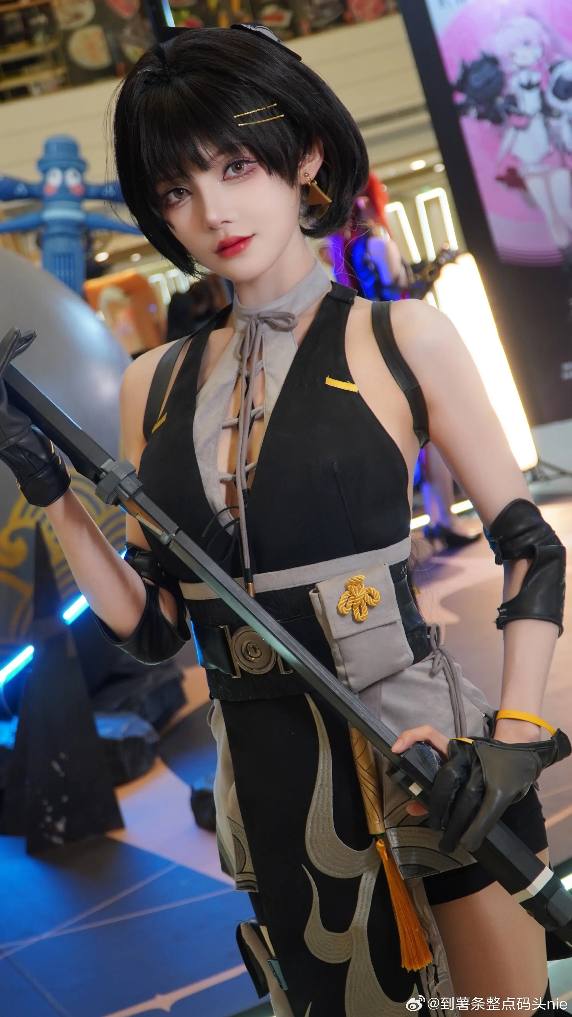 COSPLAY 鸣潮 漂泊者@宵鱼鱼 COSPLAY-第2张