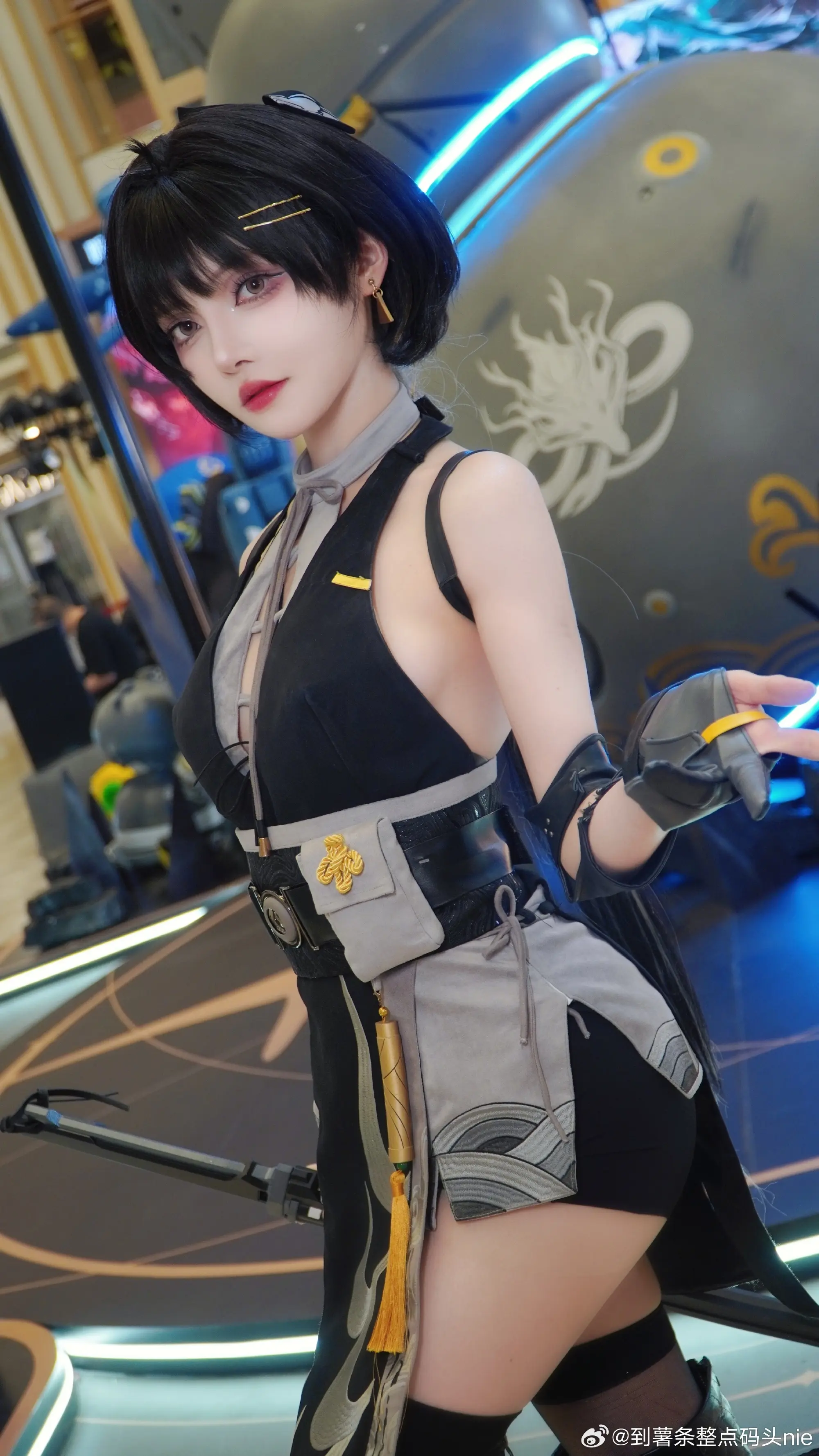 COSPLAY 鸣潮 漂泊者@宵鱼鱼 COSPLAY-第6张