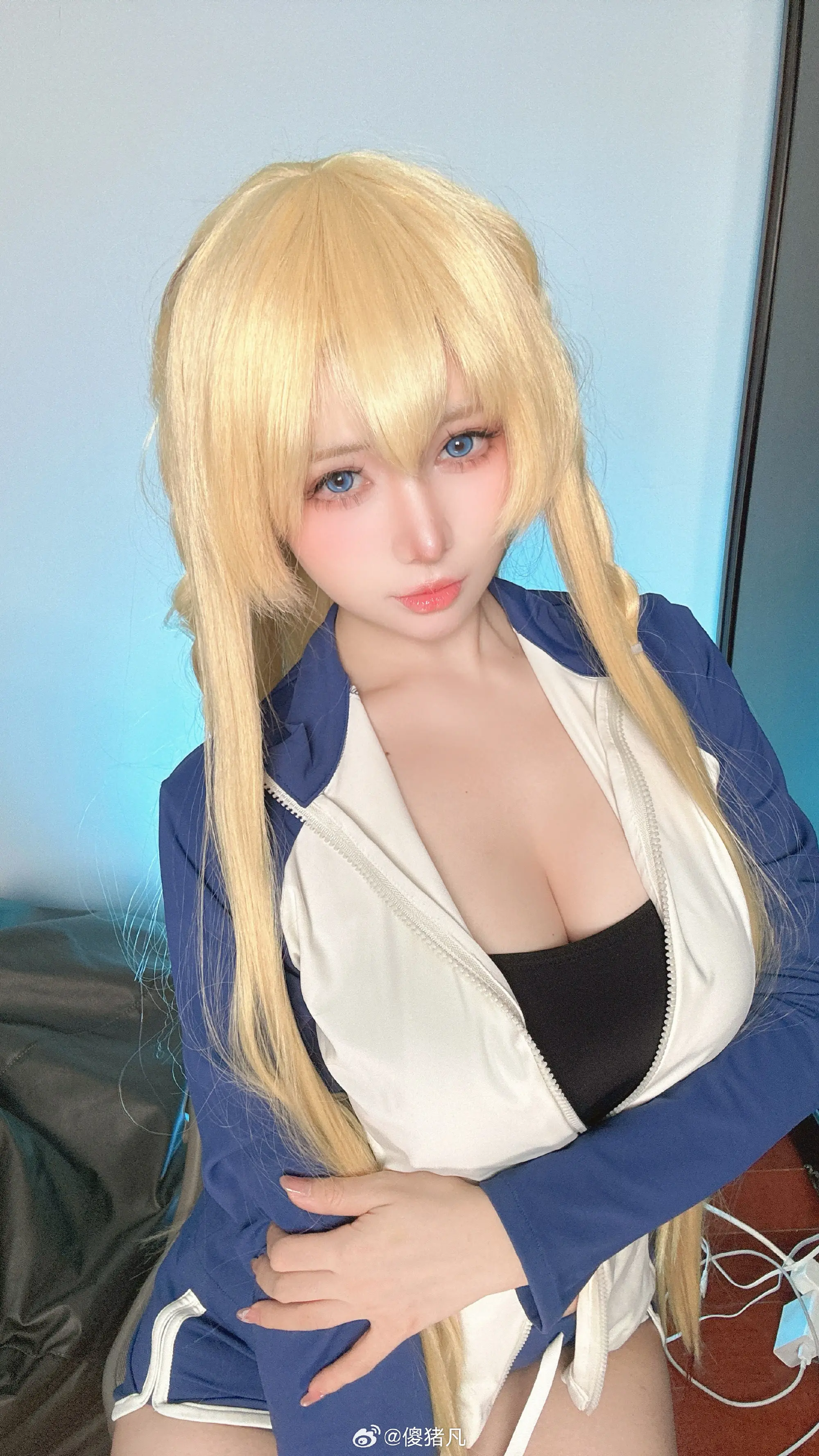 COSPLAY 碧蓝航线 「金刚」泳装@傻猪凡 COSPLAY-第6张