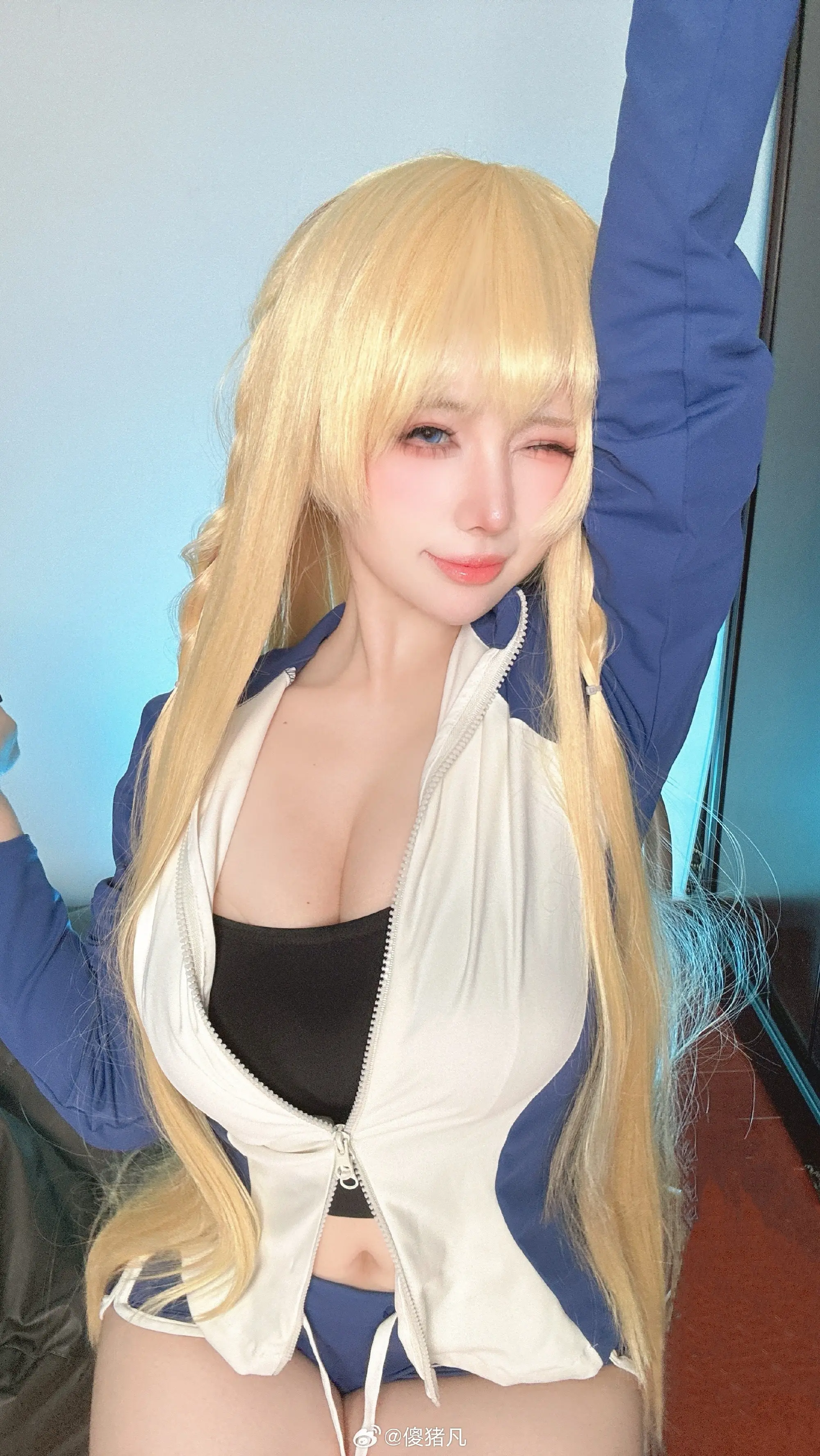 COSPLAY 碧蓝航线 「金刚」泳装@傻猪凡 COSPLAY-第3张
