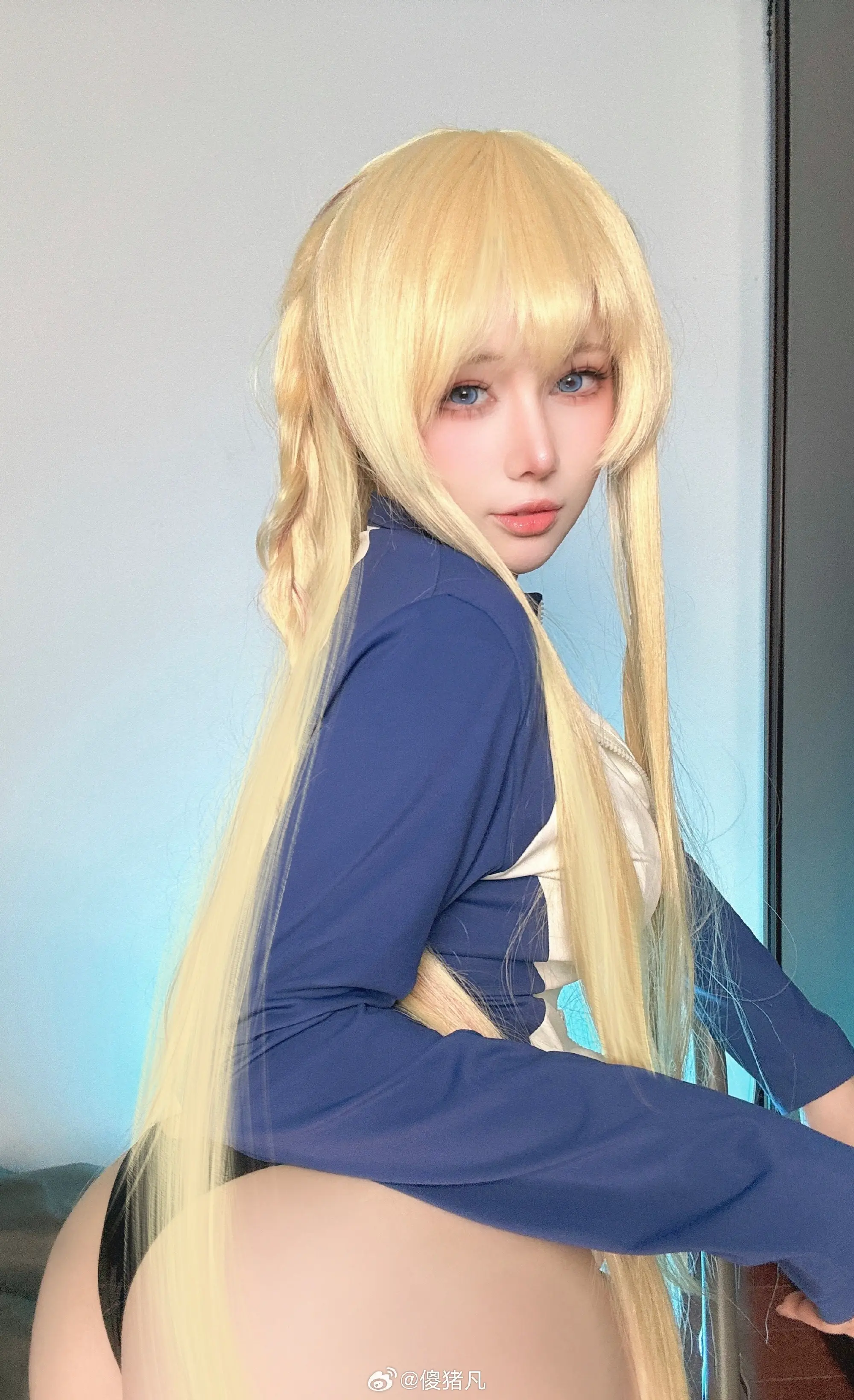 COSPLAY 碧蓝航线 「金刚」泳装@傻猪凡 COSPLAY-第4张