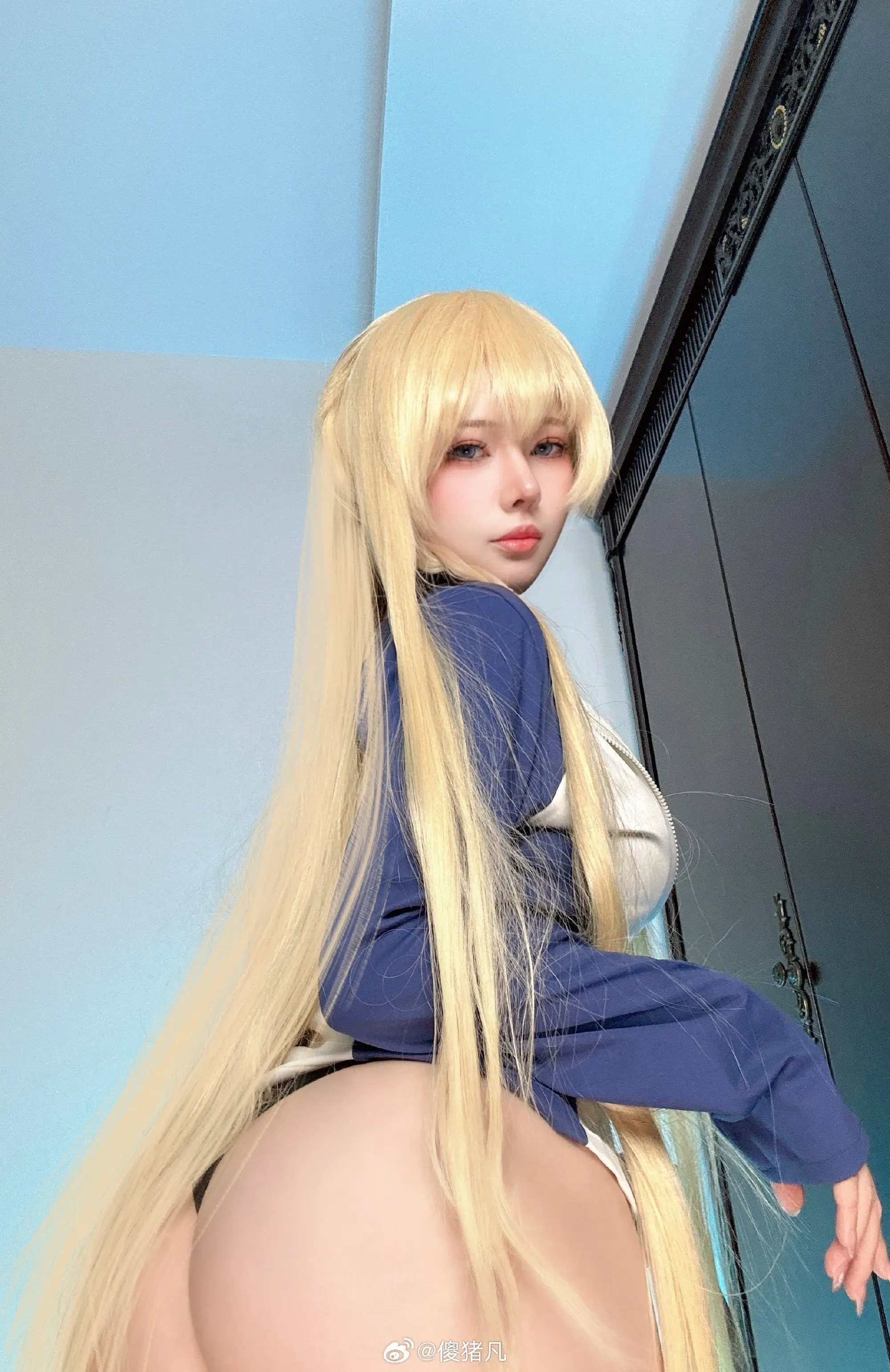 COSPLAY 碧蓝航线 「金刚」泳装@傻猪凡 COSPLAY-第8张