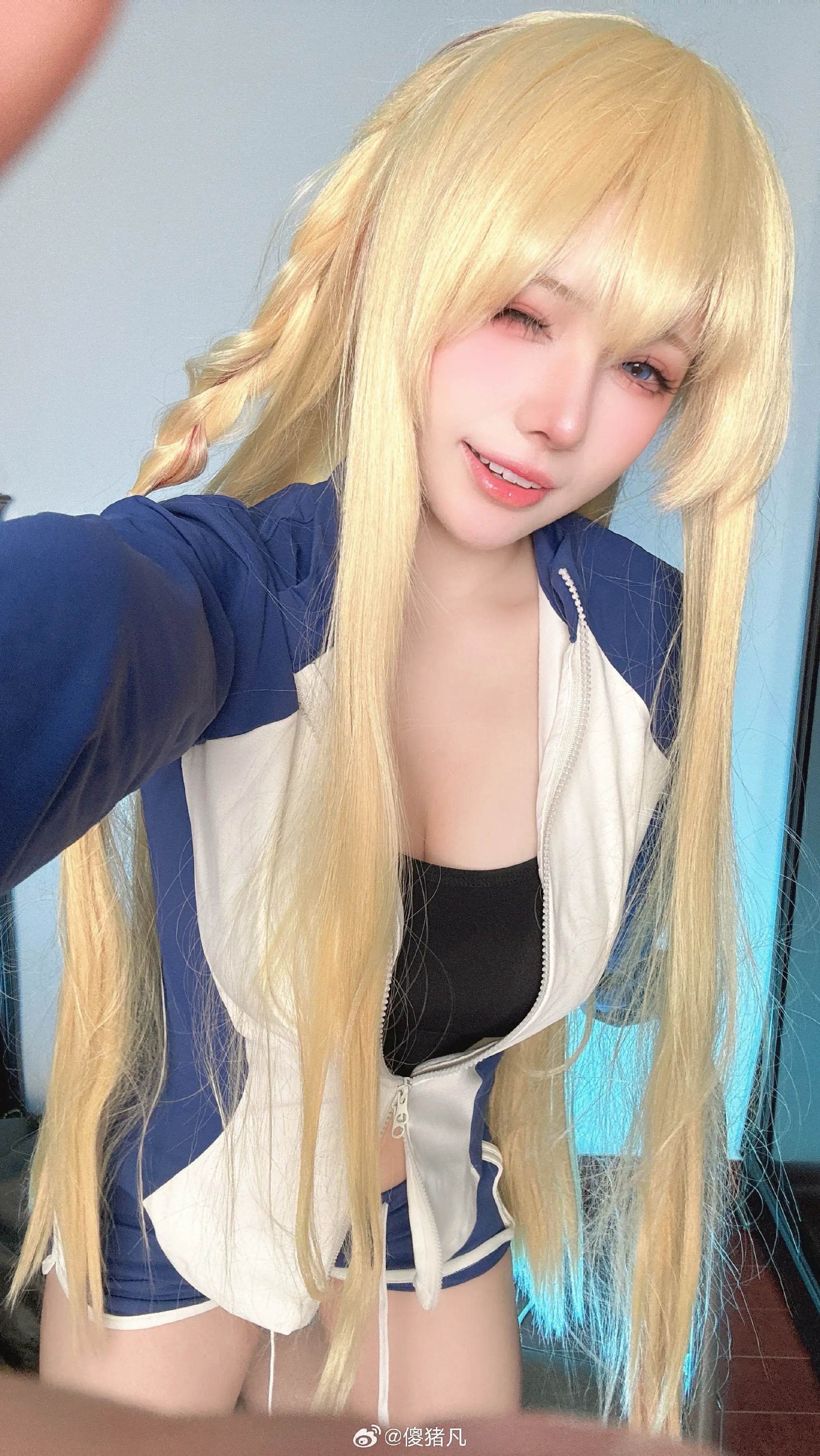 COSPLAY 碧蓝航线 「金刚」泳装@傻猪凡 COSPLAY-第5张