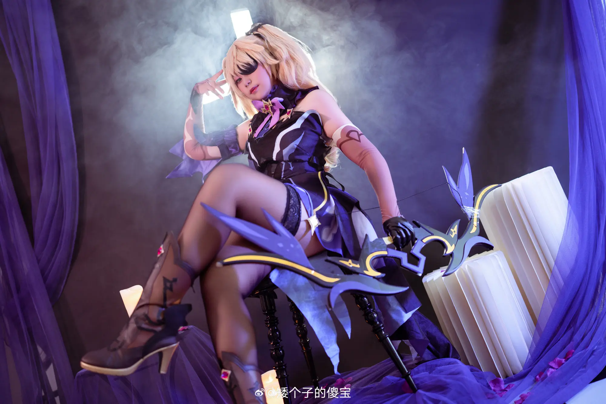 cosplay 原神 菲谢尔@矮个子的傻宝 COSPLAY-第5张