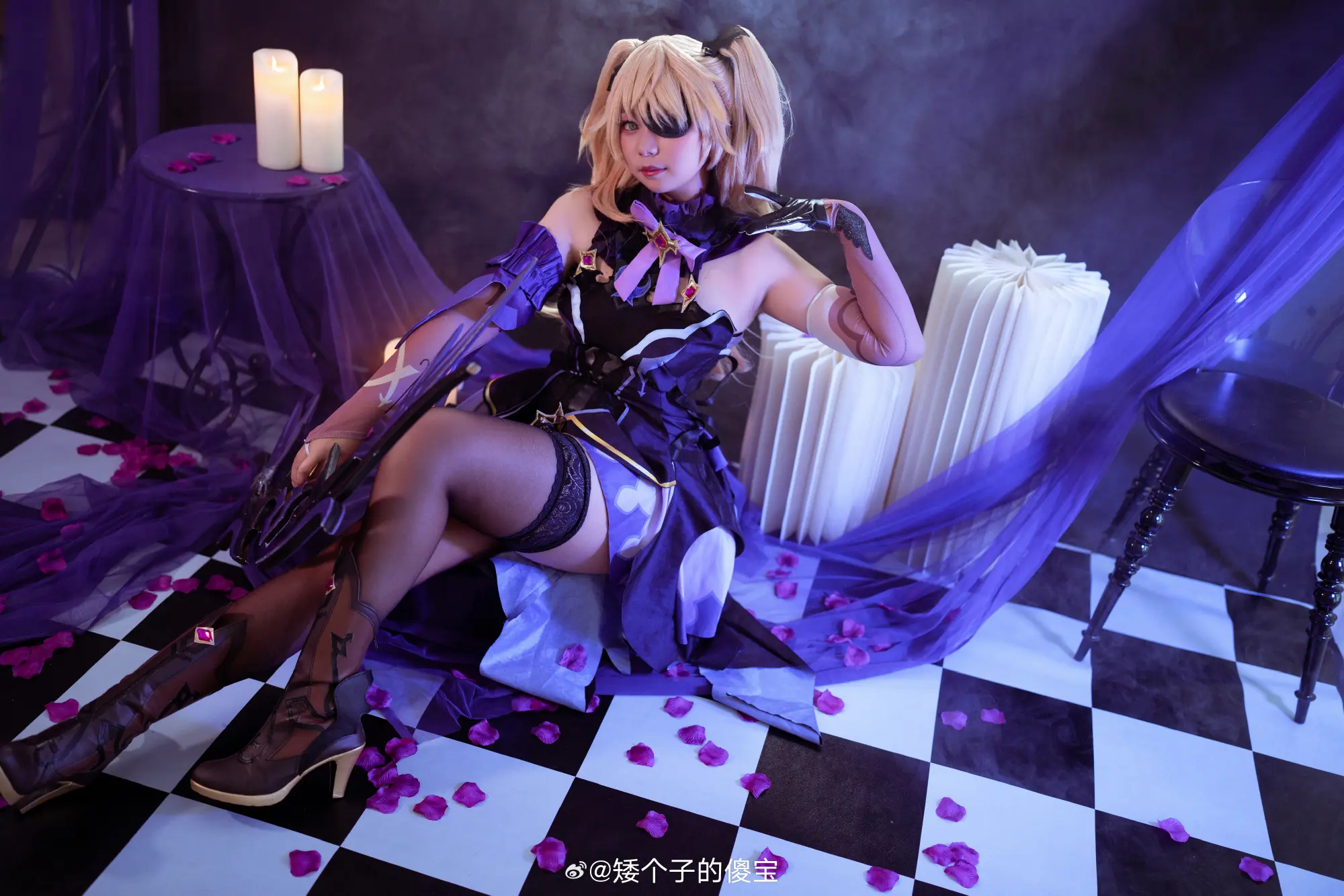 cosplay 原神 菲谢尔@矮个子的傻宝 COSPLAY-第3张