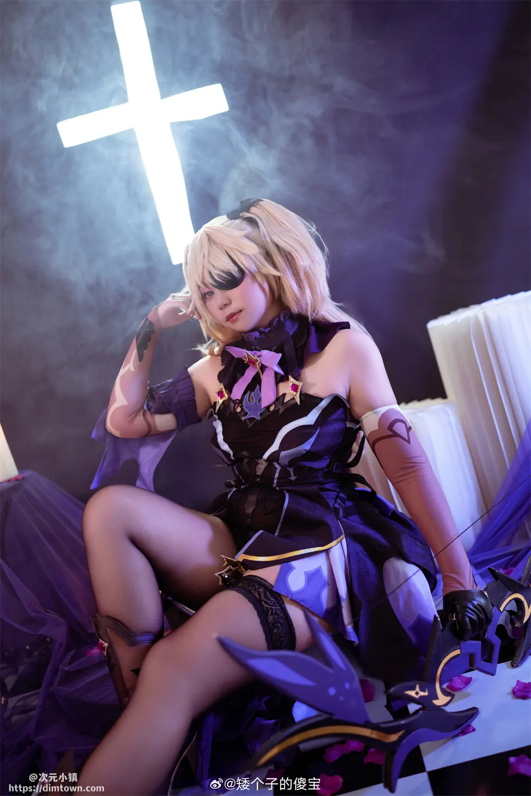 cosplay 原神 菲谢尔@矮个子的傻宝 COSPLAY-第6张