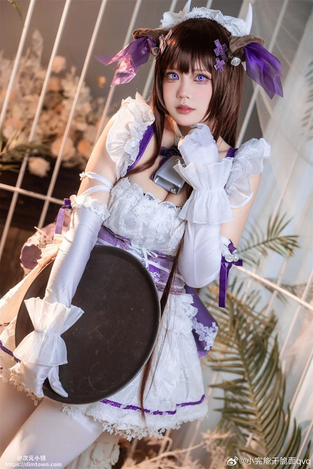 COSPLAY 存存上个月拍的牛牛 碧蓝航线@小完能干脆面qvq-公众号小姨ai