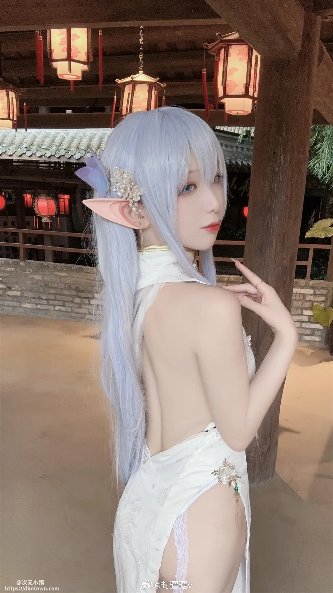COSPLAY ～阿尔比恩是在聆听风的耳语哦~🌸 碧蓝航线@封疆疆v COSPLAY-第13张