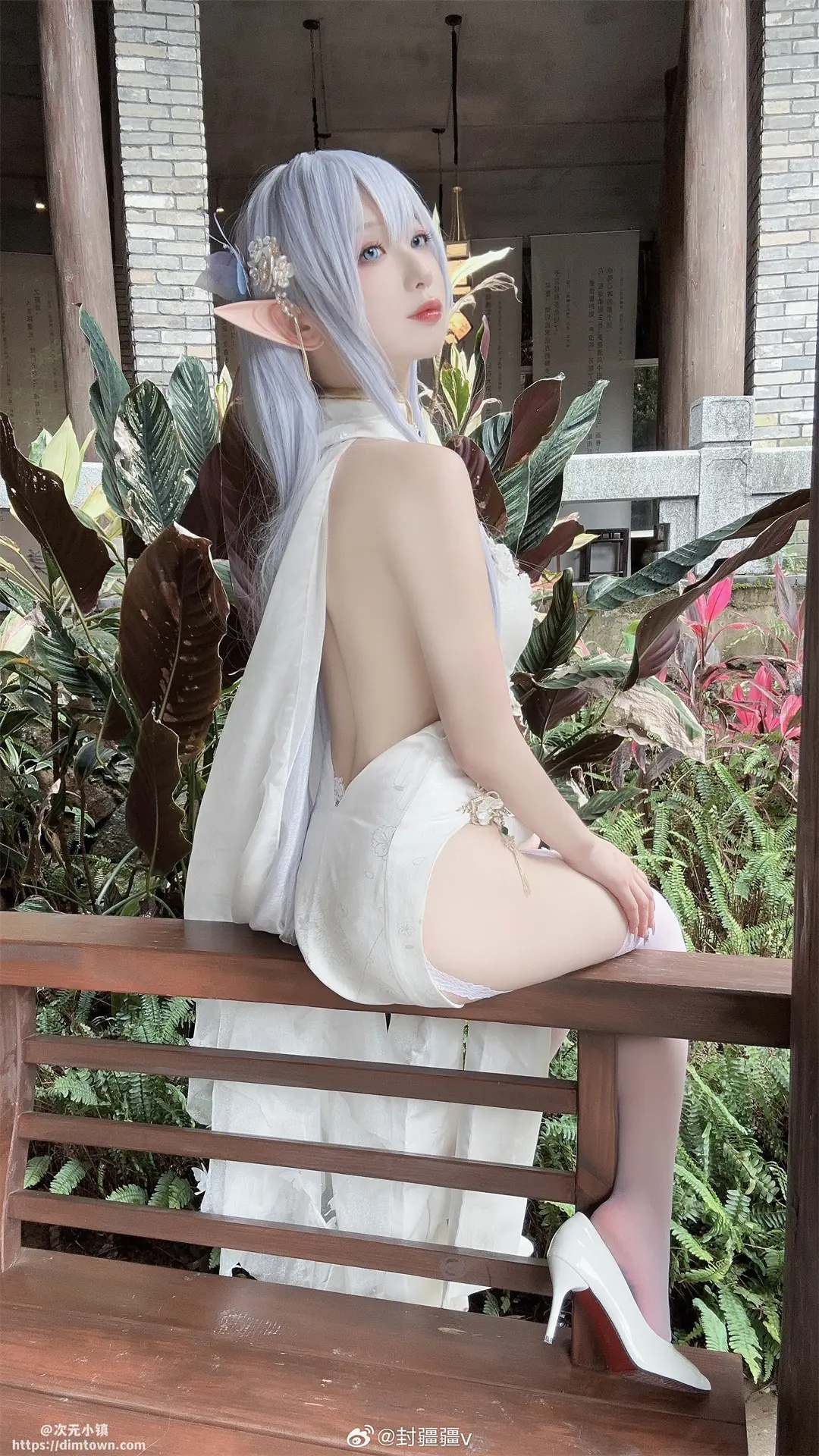COSPLAY ～阿尔比恩是在聆听风的耳语哦~🌸 碧蓝航线@封疆疆v COSPLAY-第2张