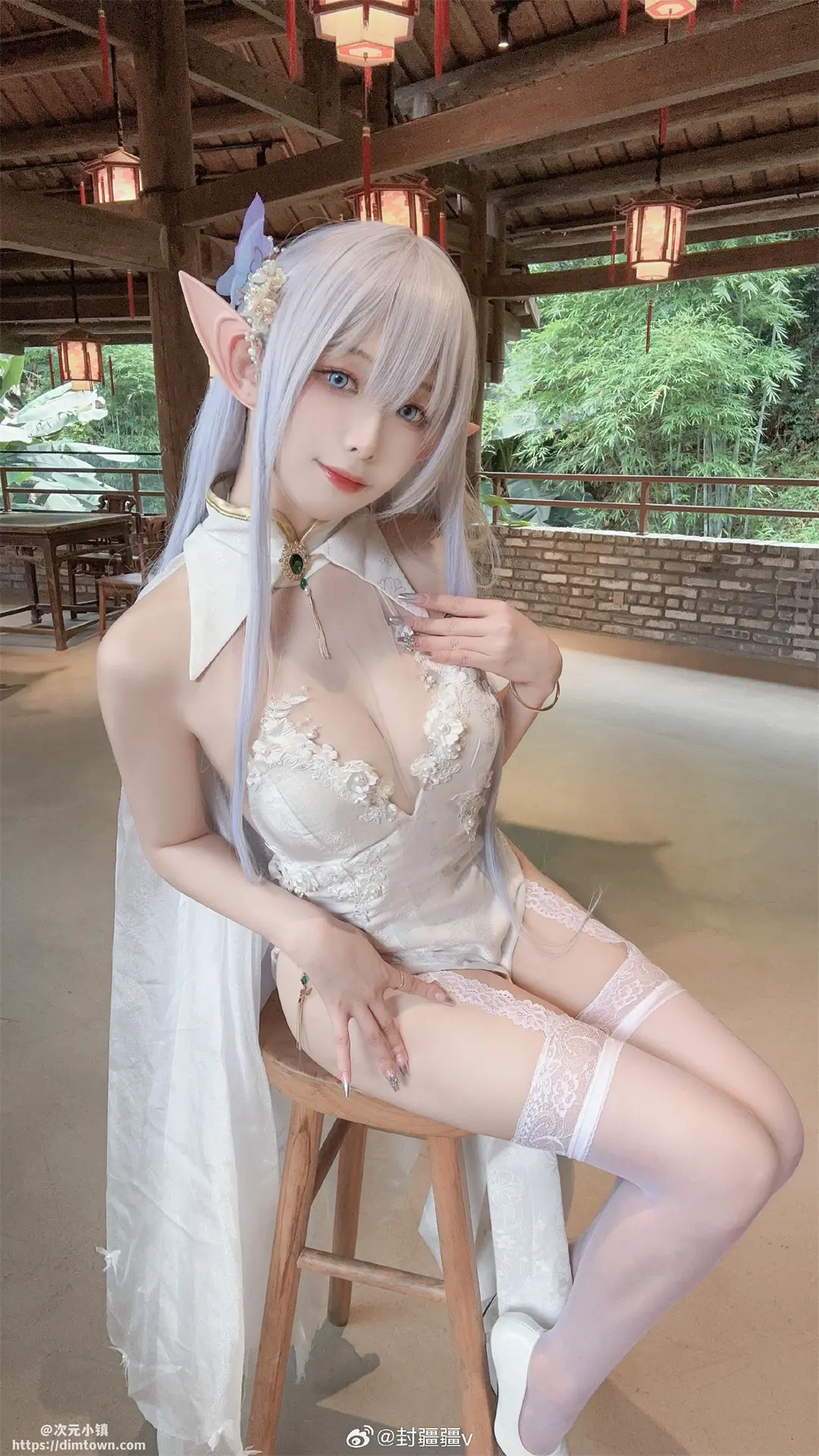 COSPLAY ～阿尔比恩是在聆听风的耳语哦~🌸 碧蓝航线@封疆疆v COSPLAY-第7张