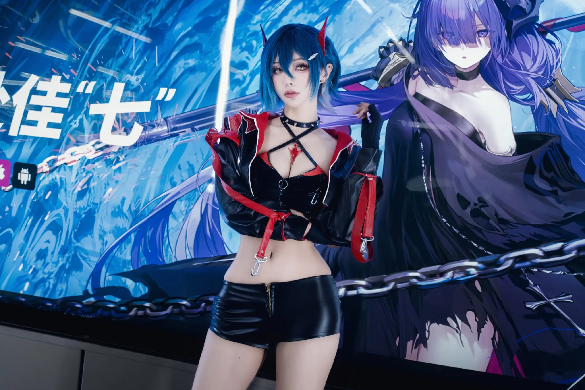 COSPLAY  cos了大家许愿的胡腾赛车，谁说地铁不算车？碧蓝航线@如月灰 COSPLAY-第5张