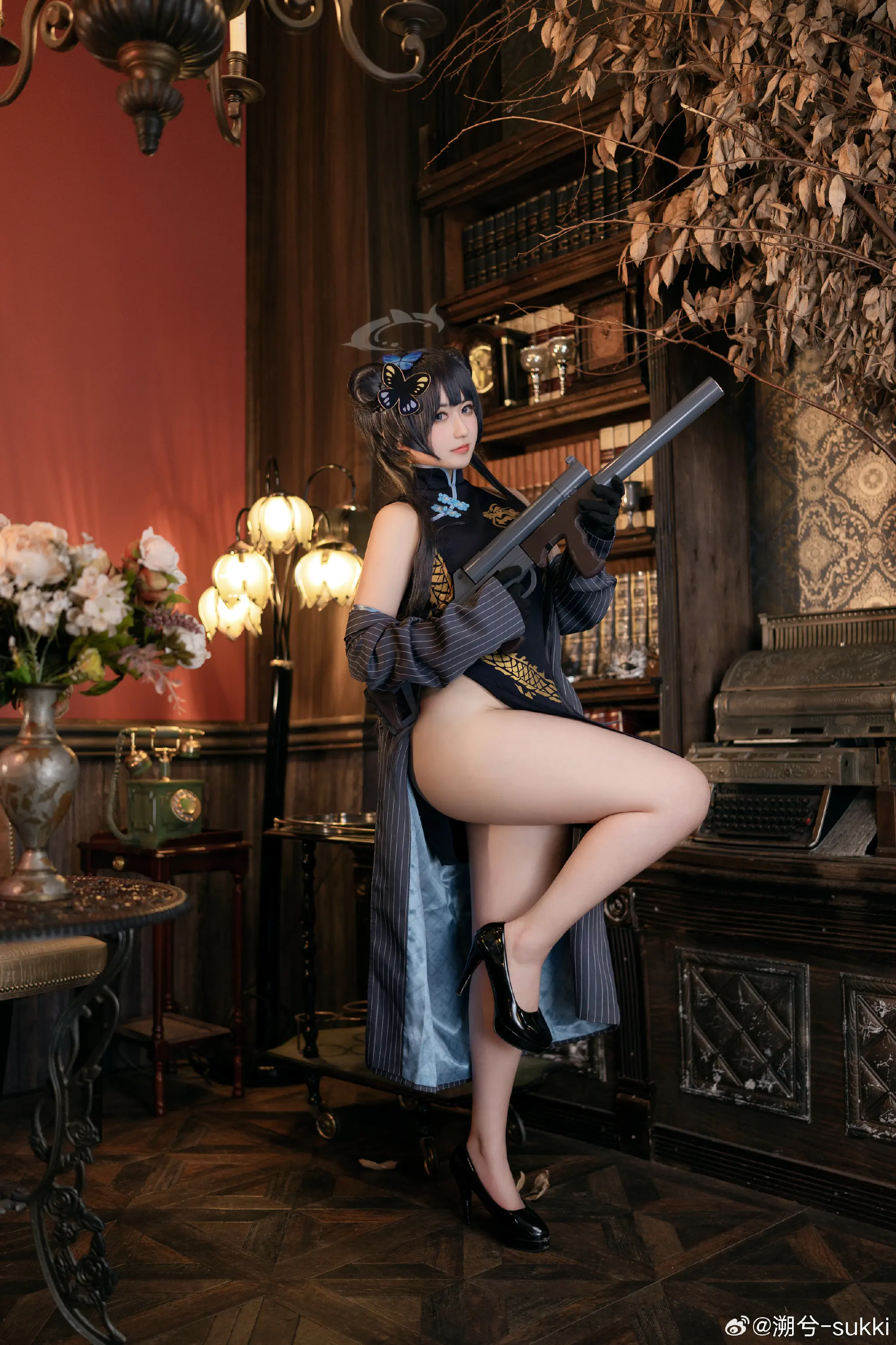 COSPLAY 蔚蓝档案 妃咲@溯兮-sukki-公众号小姨ai