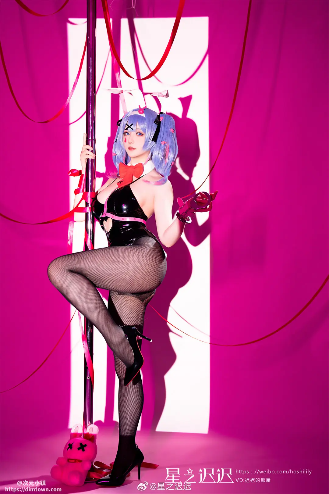 COSPLAY 初音未来 兔子洞@星之迟迟 COSPLAY-第3张