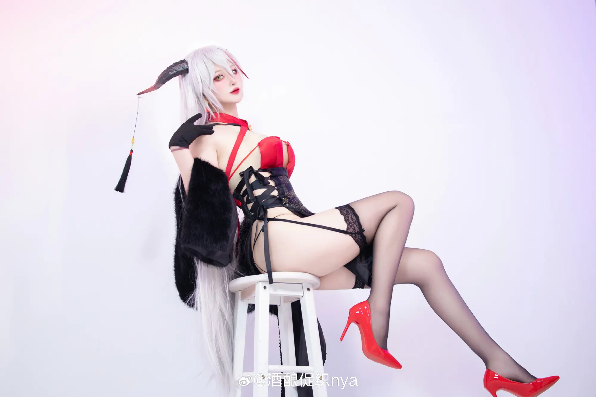 cosplay 碧蓝航线 埃吉尔旗袍@酒酿促织nya COSPLAY-第6张