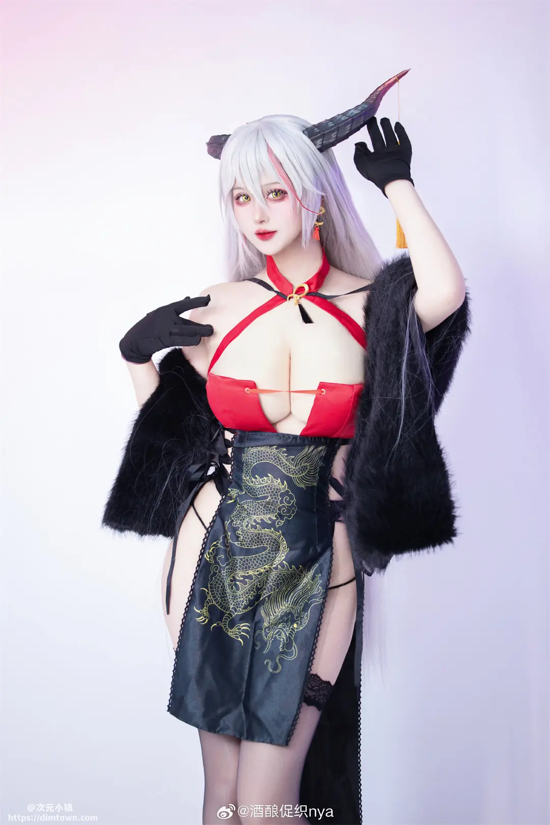 cosplay 碧蓝航线 埃吉尔旗袍@酒酿促织nya COSPLAY-第10张