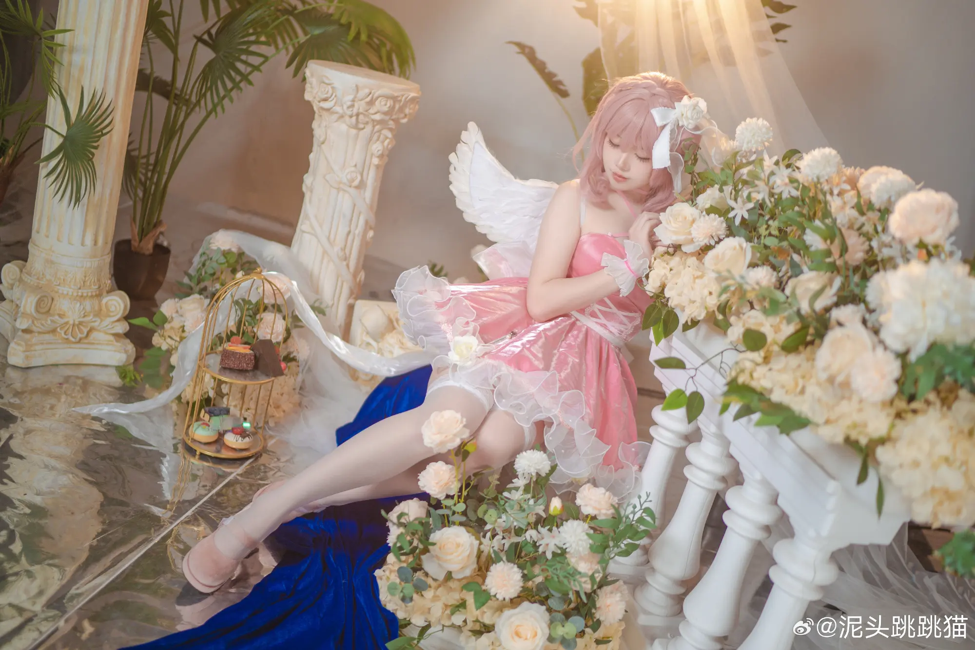 COSPLAY Nikke 桃乐丝·黎明派对@泥头跳跳猫 COSPLAY-第9张