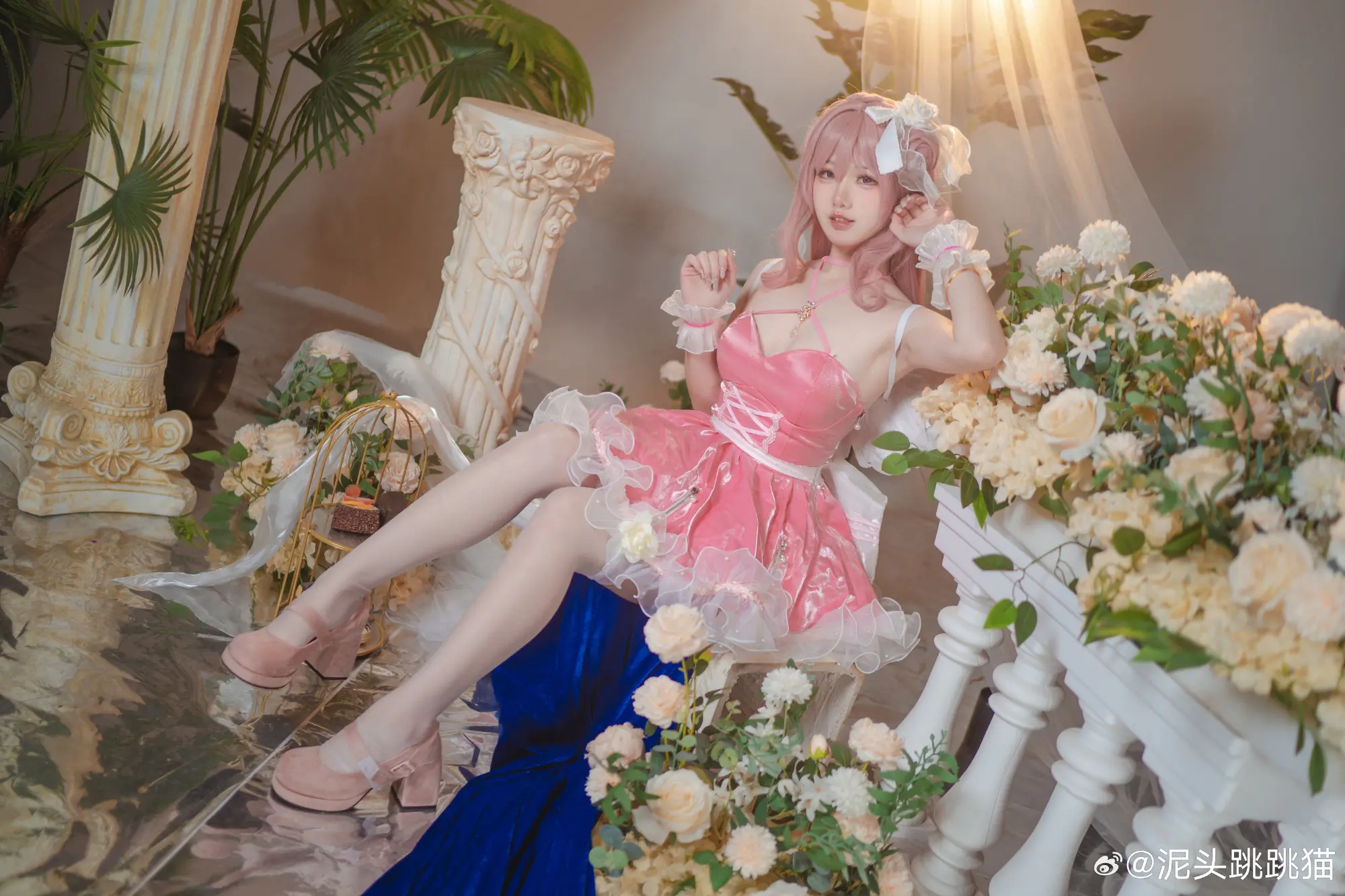 COSPLAY Nikke 桃乐丝·黎明派对@泥头跳跳猫 COSPLAY-第7张