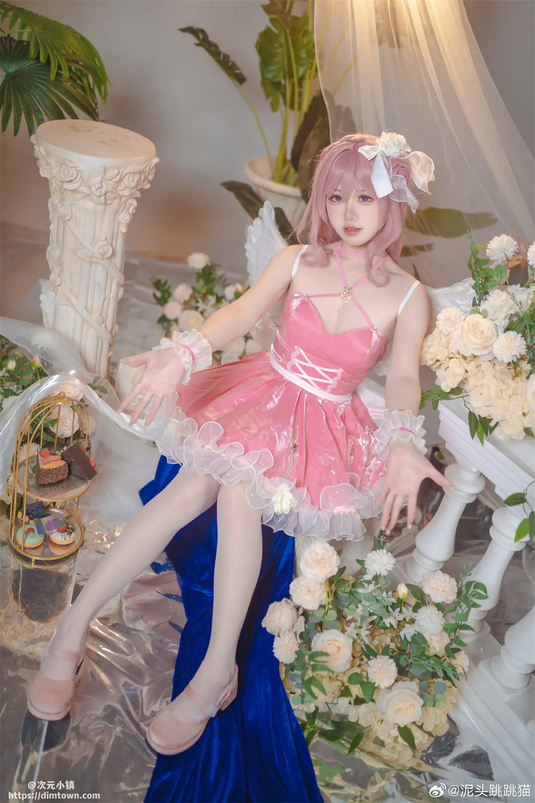 COSPLAY Nikke 桃乐丝·黎明派对@泥头跳跳猫 COSPLAY-第8张
