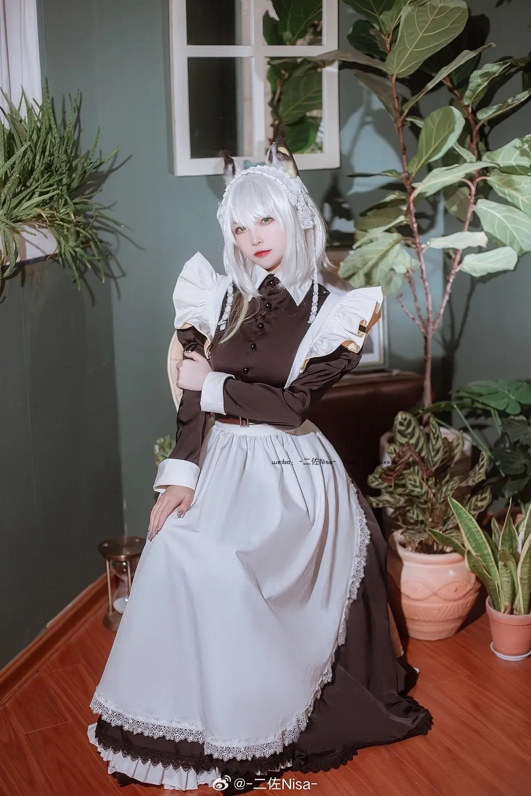 cos正片 博士，今天有什么工作吗 明日方舟 凯尔希@-二佐Nisa- COSPLAY-第6张