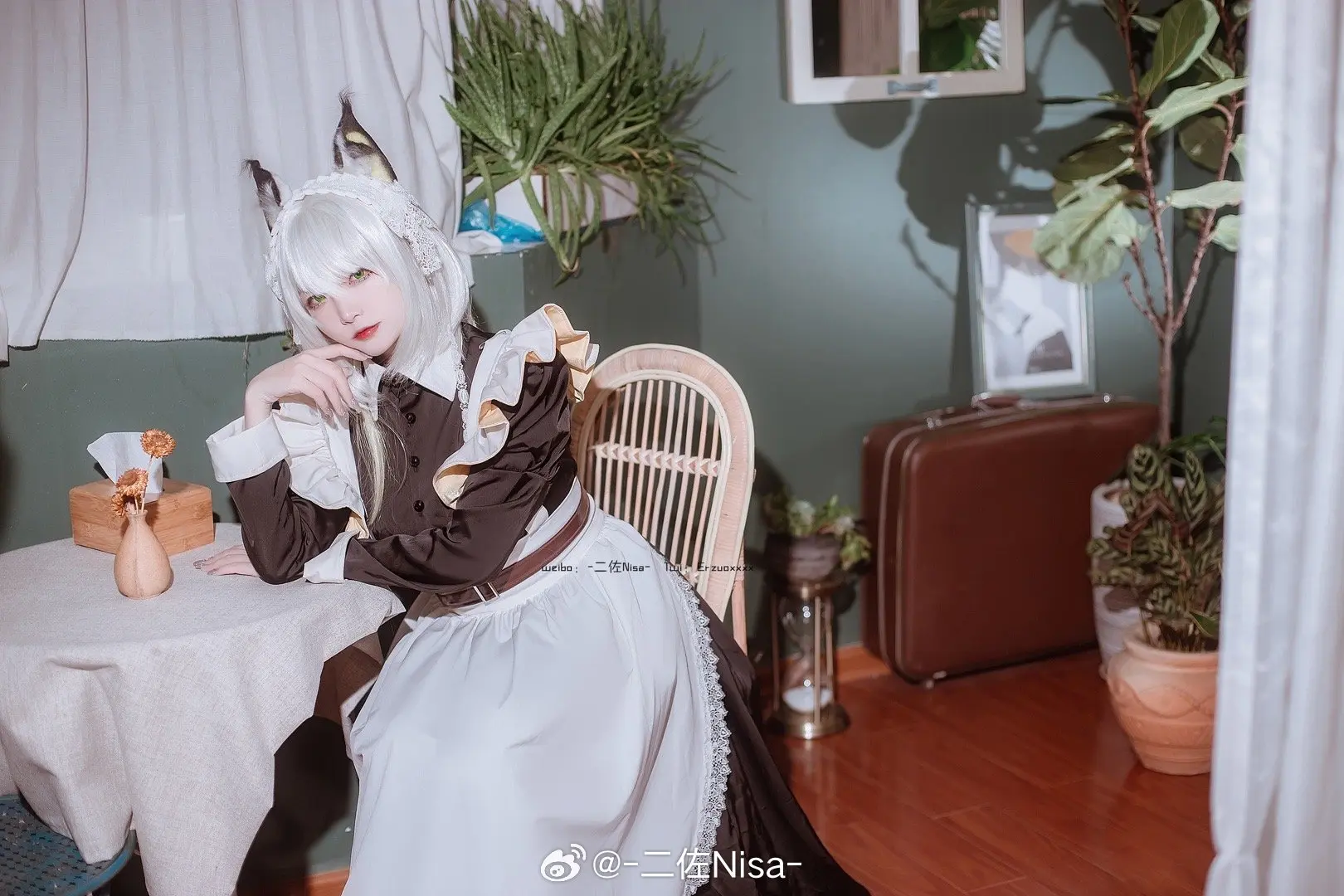 cos正片 博士，今天有什么工作吗 明日方舟 凯尔希@-二佐Nisa- COSPLAY-第3张