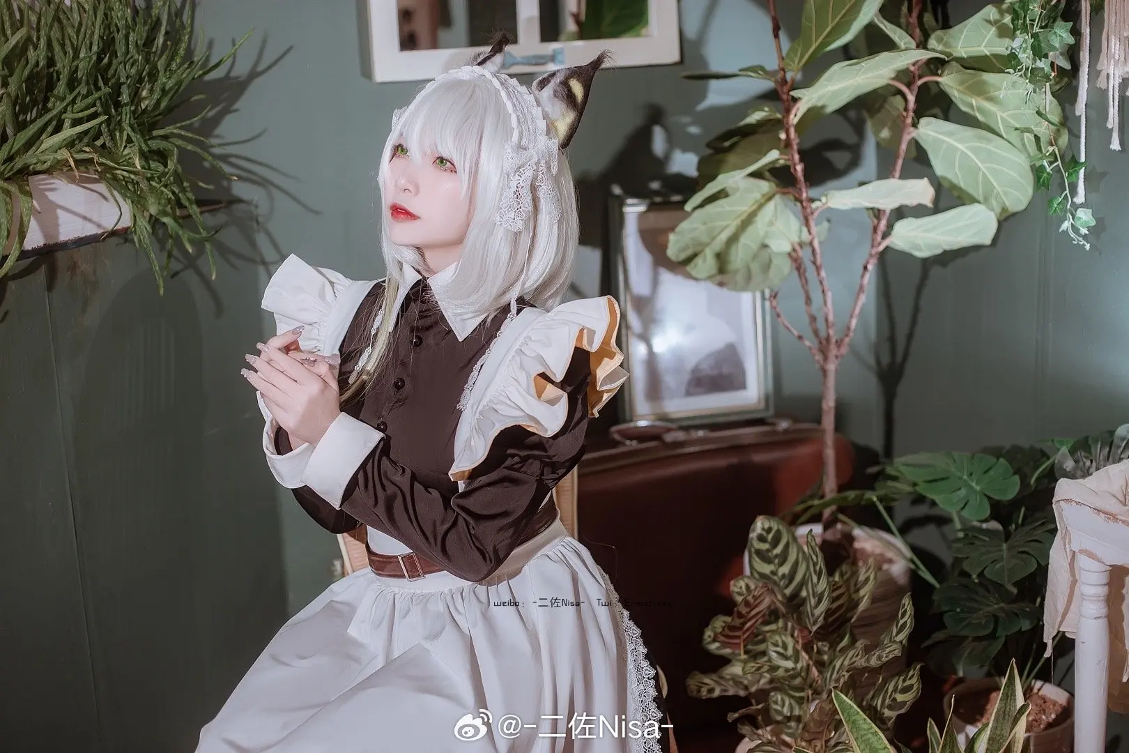 cos正片 博士，今天有什么工作吗 明日方舟 凯尔希@-二佐Nisa- COSPLAY-第7张