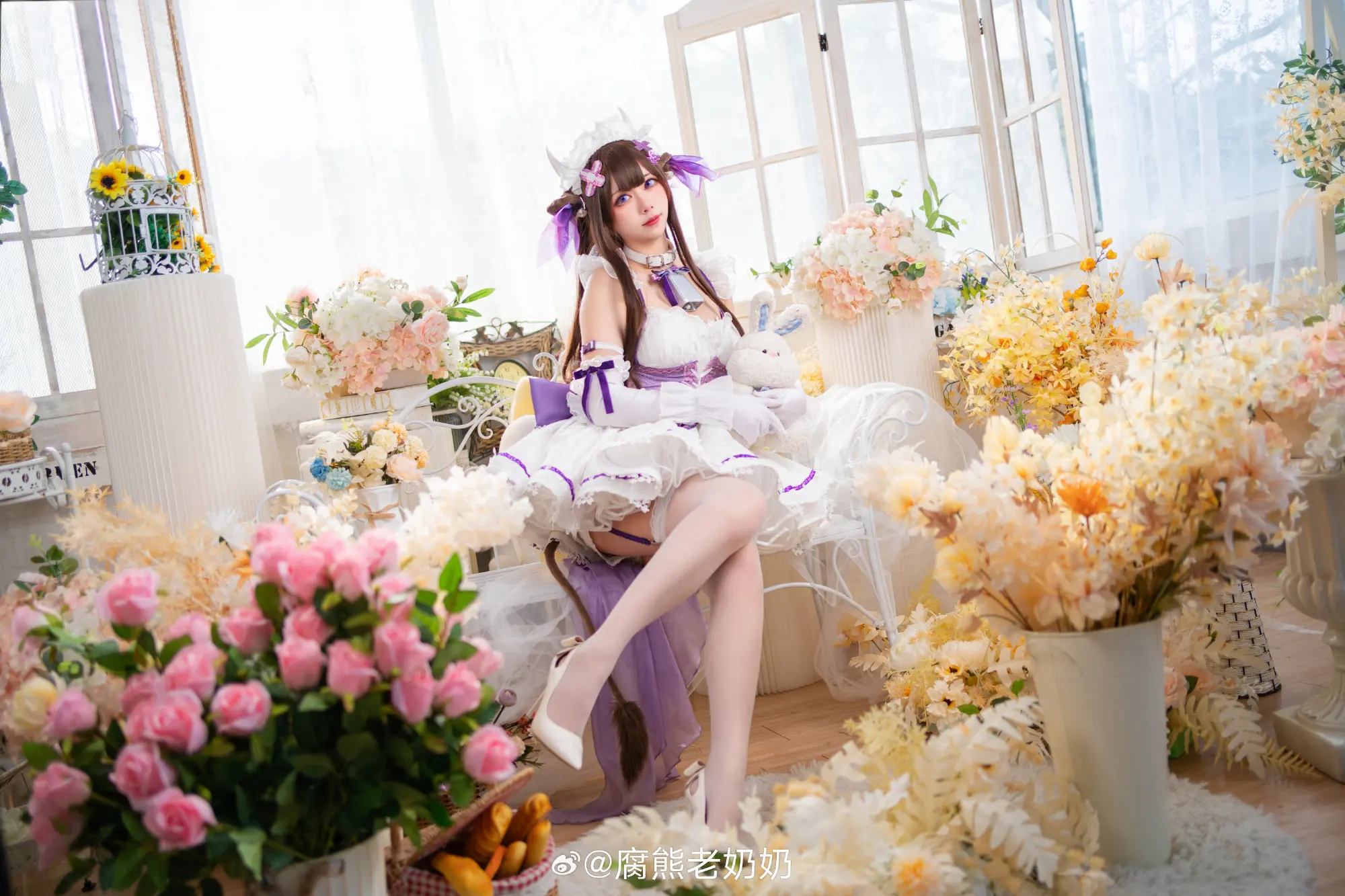 cosplay 是谁的小女仆，赶紧领回家  碧蓝航线 樫野牛牛同人女仆@腐熊老奶奶 COSPLAY-第6张