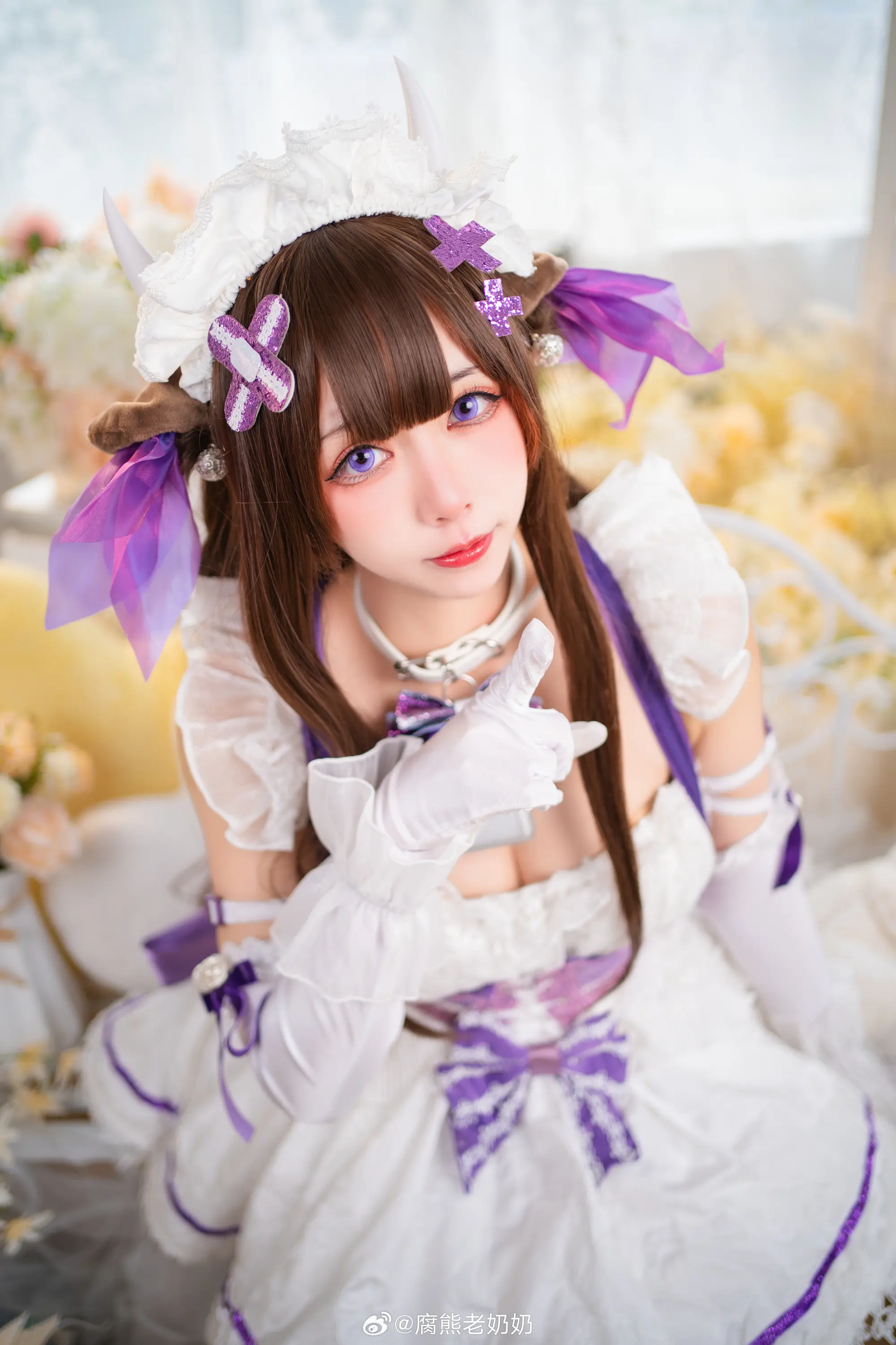 cosplay 是谁的小女仆，赶紧领回家  碧蓝航线 樫野牛牛同人女仆@腐熊老奶奶 COSPLAY-第7张