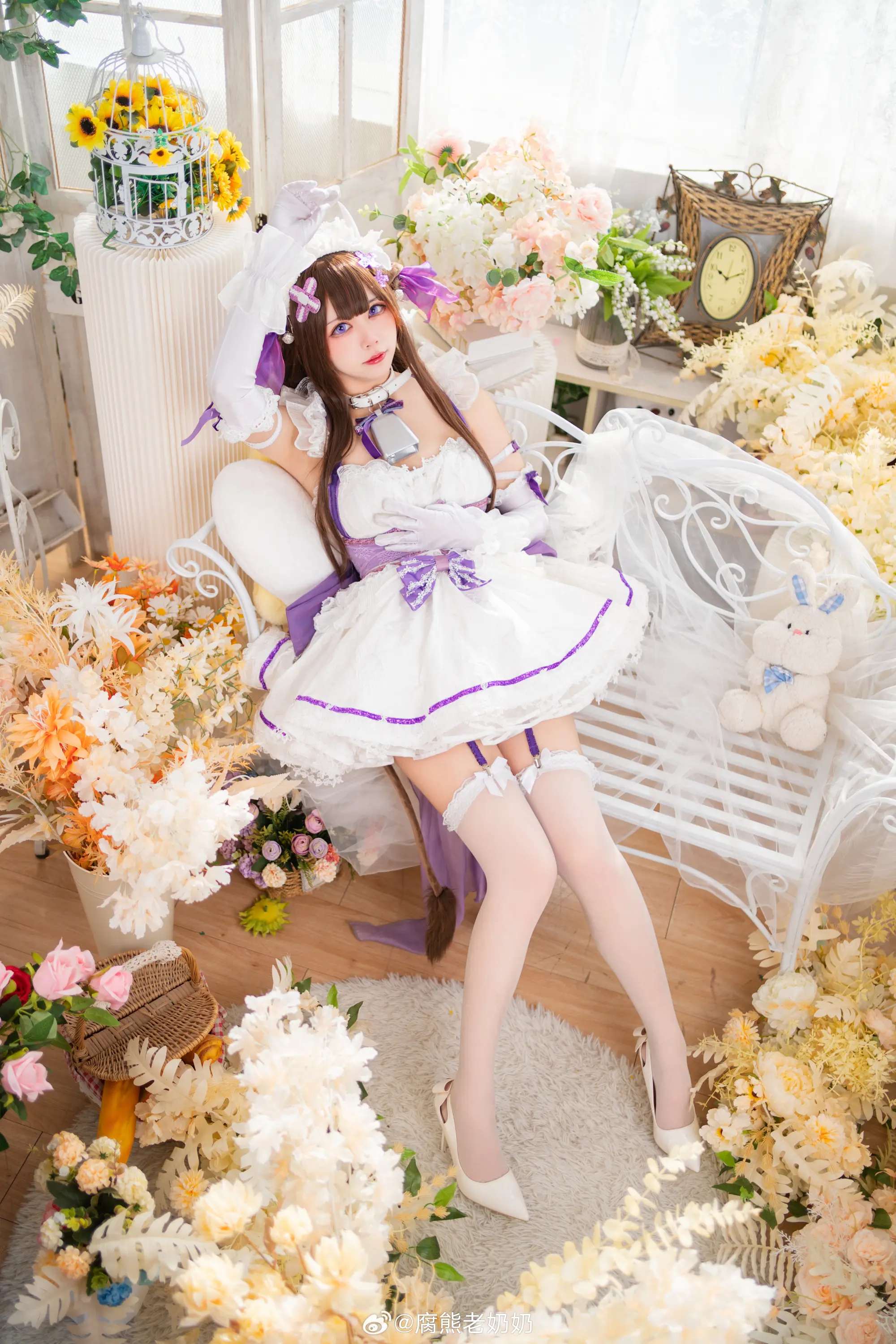 cosplay 是谁的小女仆，赶紧领回家  碧蓝航线 樫野牛牛同人女仆@腐熊老奶奶 COSPLAY-第5张