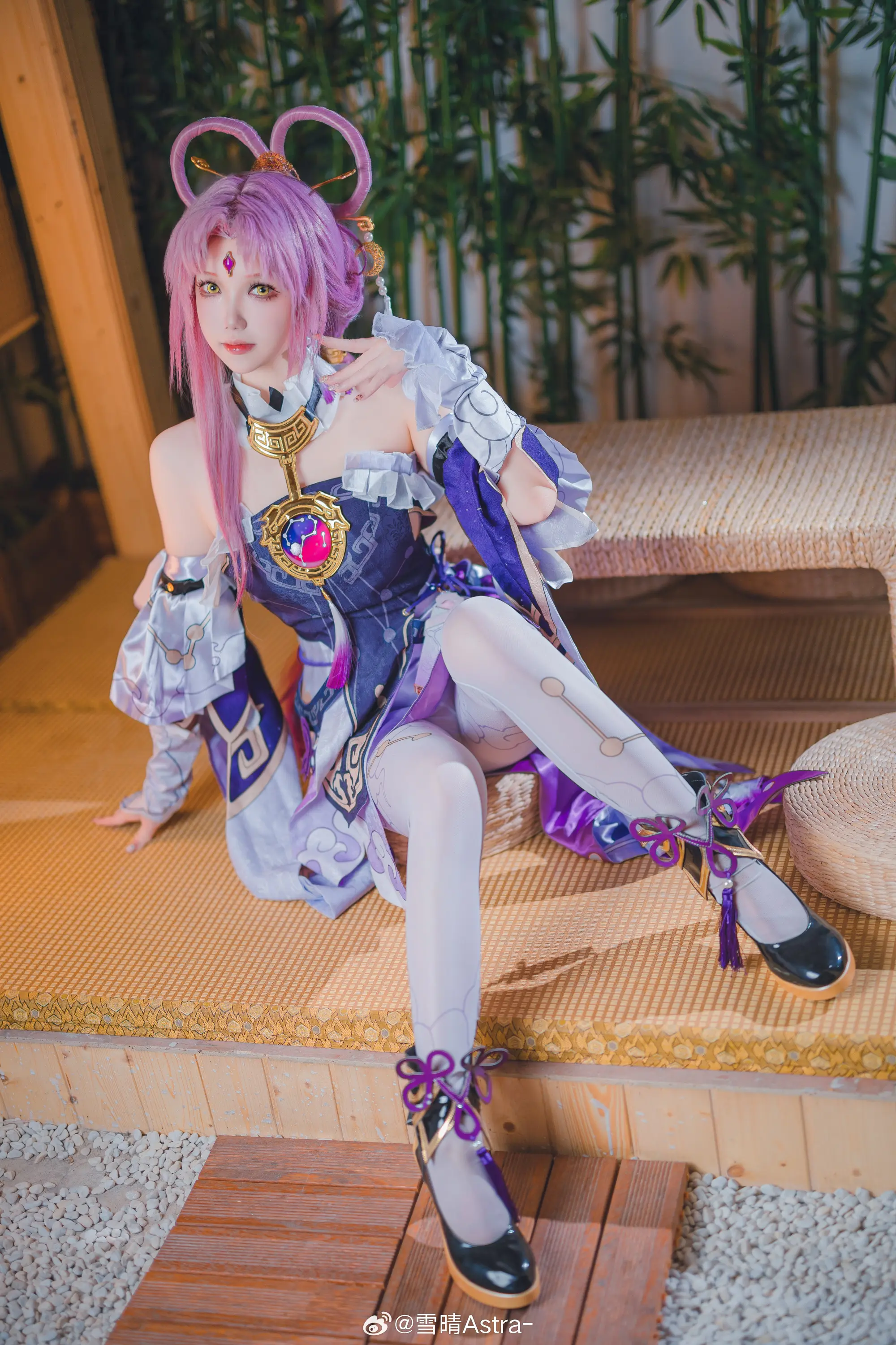 COSPLAY 罗浮太卜司之首，符玄，初次见面…不，该说久见了… 崩坏：星穹铁道@雪晴Astra- COSPLAY-第8张