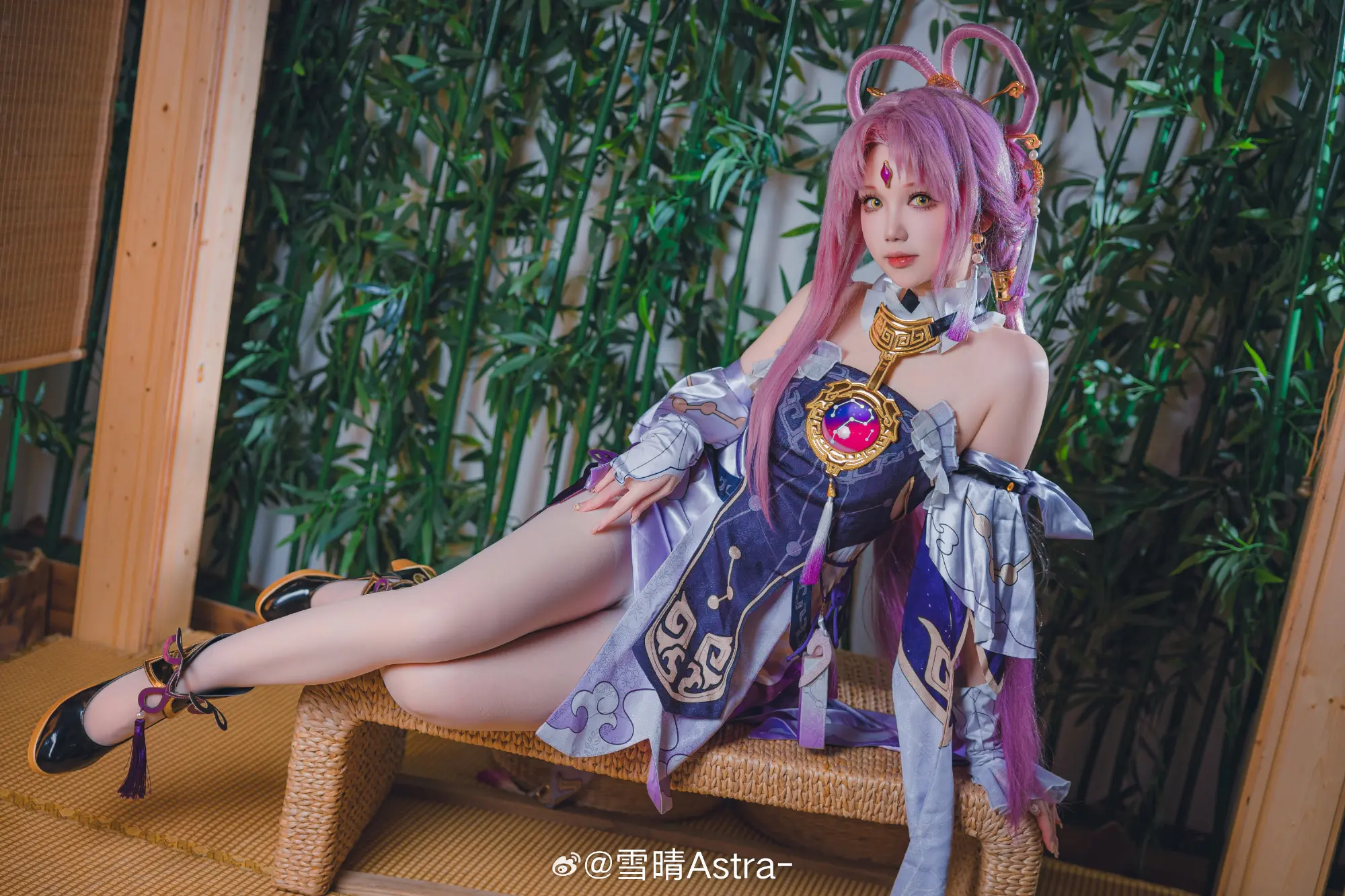 COSPLAY 罗浮太卜司之首，符玄，初次见面…不，该说久见了… 崩坏：星穹铁道@雪晴Astra- COSPLAY-第9张