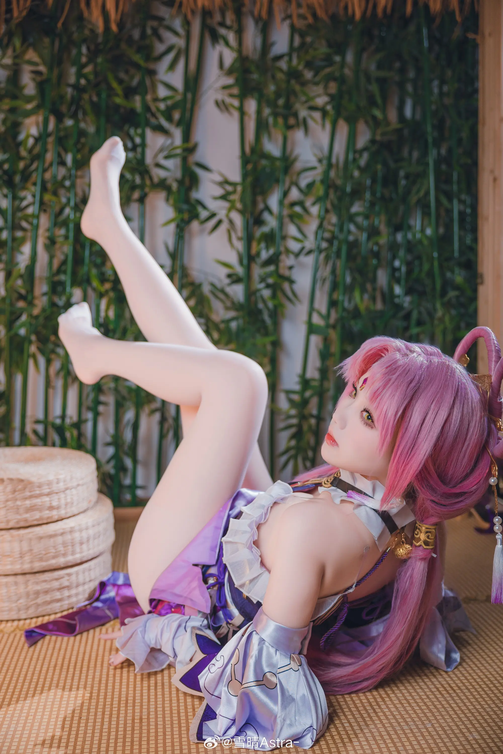 COSPLAY 罗浮太卜司之首，符玄，初次见面…不，该说久见了… 崩坏：星穹铁道@雪晴Astra--公众号小姨ai