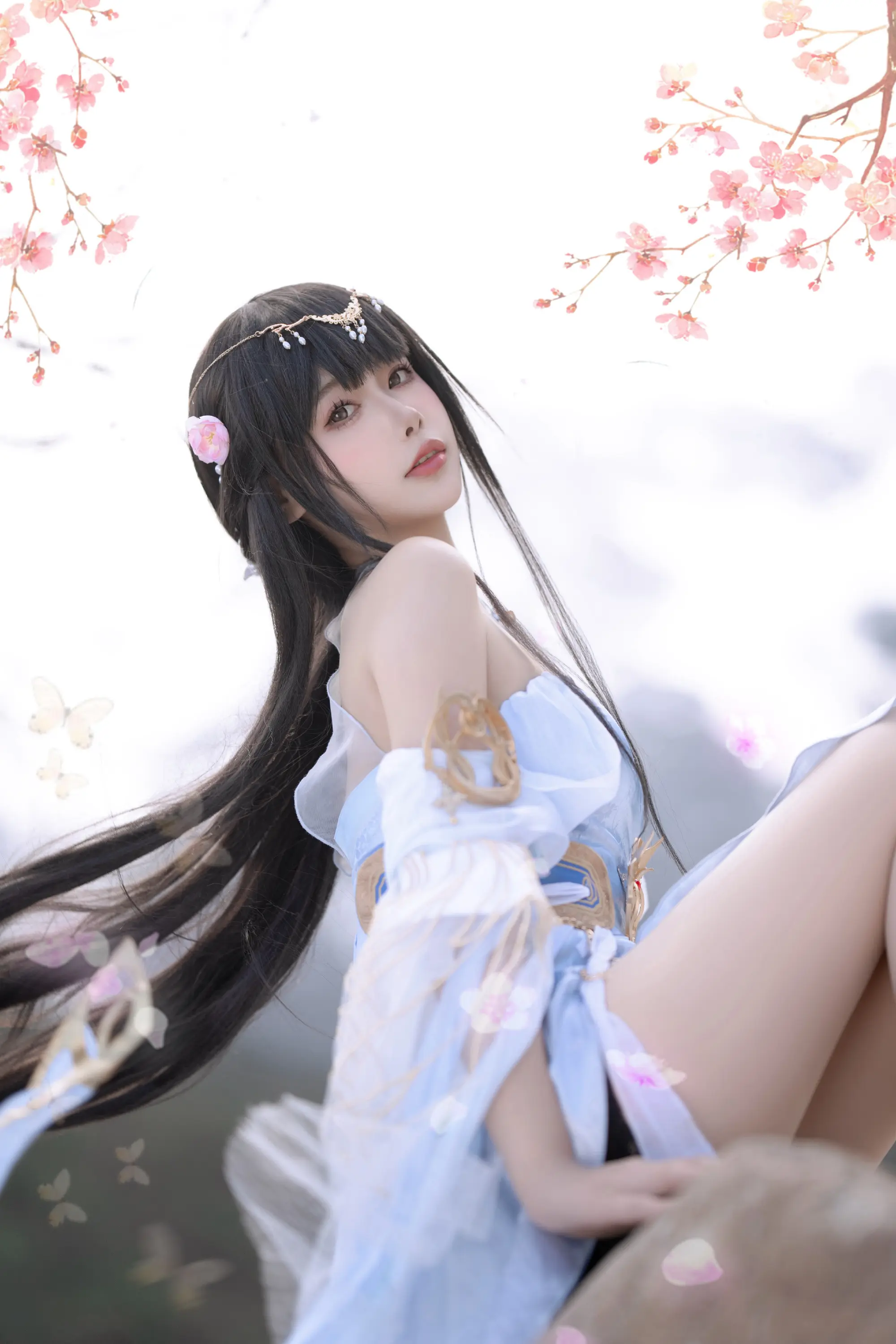 COSPLAY 求医问诊，来找紫萍就好啦 新倩女幽魂 殷紫萍@Momoko葵葵-公众号小姨ai