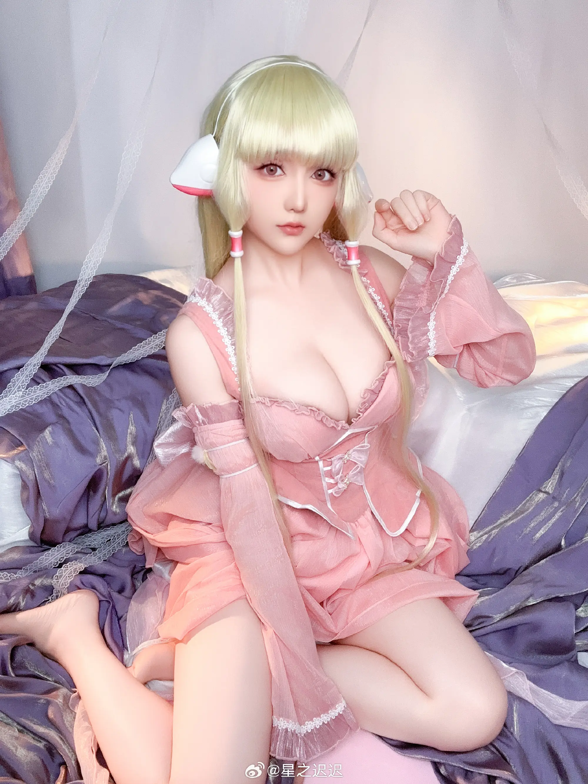COSPLAY 人形电脑天使心 小叽@星之迟迟-公众号小姨ai