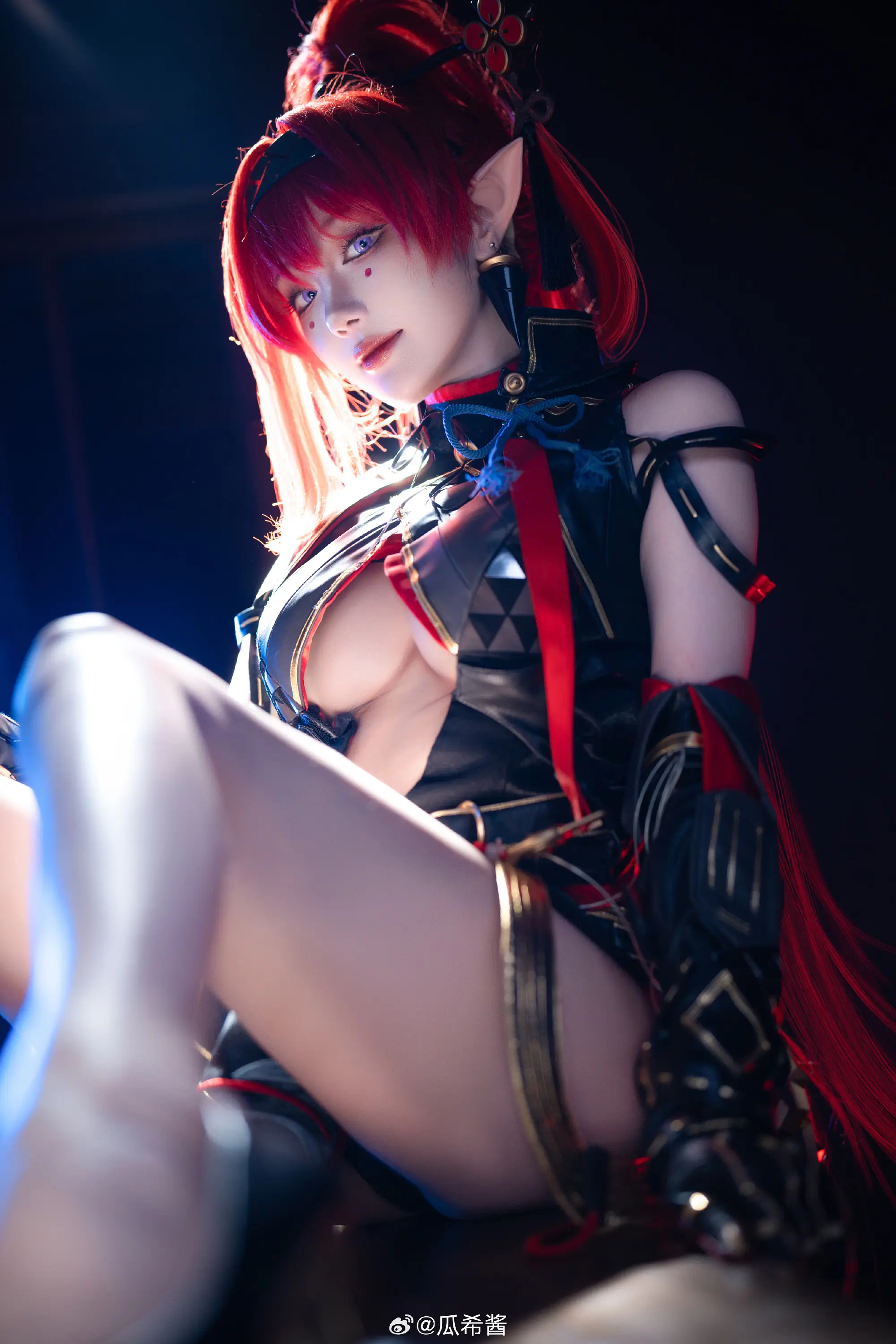 COSPLAY 为了对抗那些无处不在的罪恶…… 鸣潮 吟霖@瓜希酱 COSPLAY-第4张