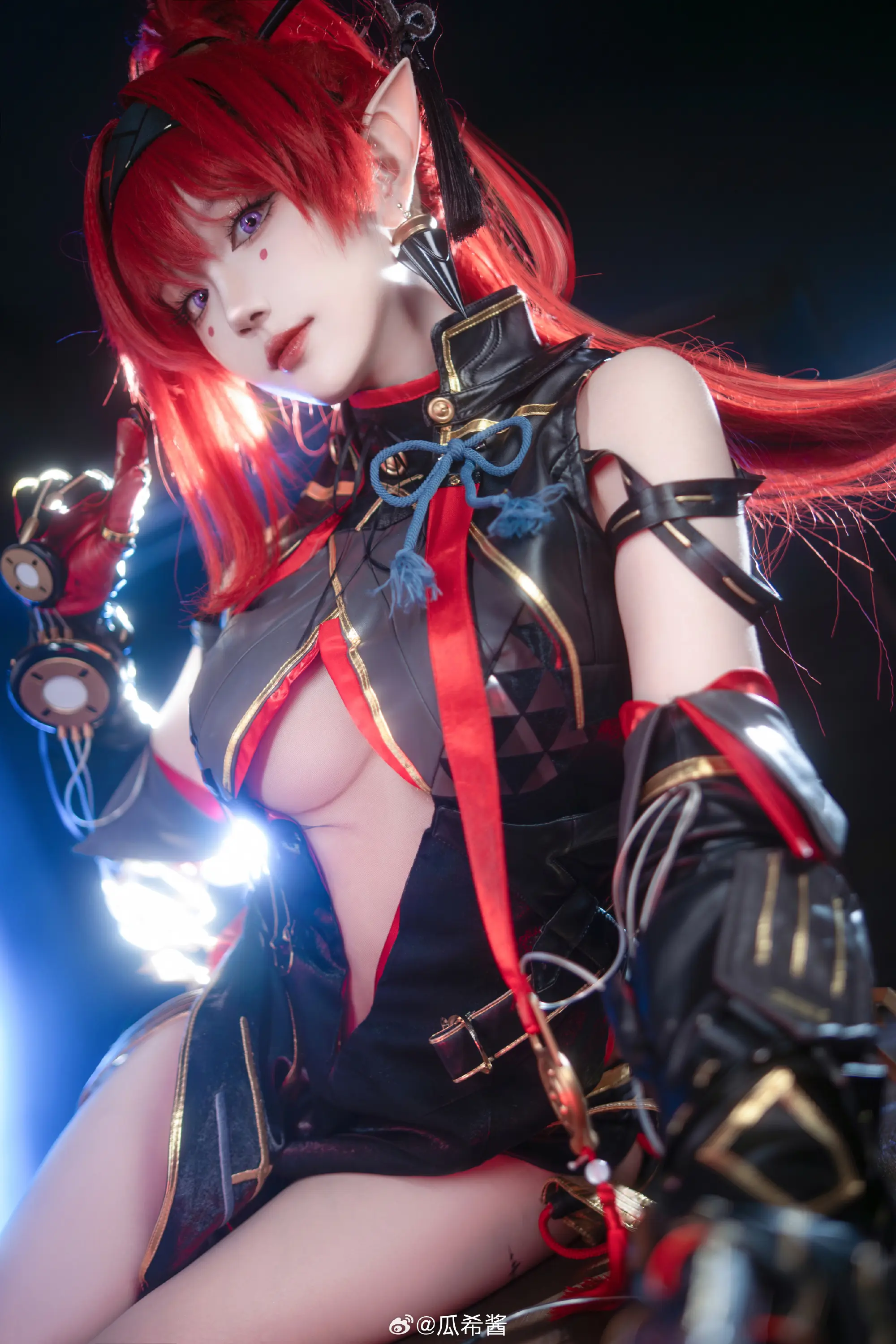COSPLAY 为了对抗那些无处不在的罪恶…… 鸣潮 吟霖@瓜希酱 COSPLAY-第15张