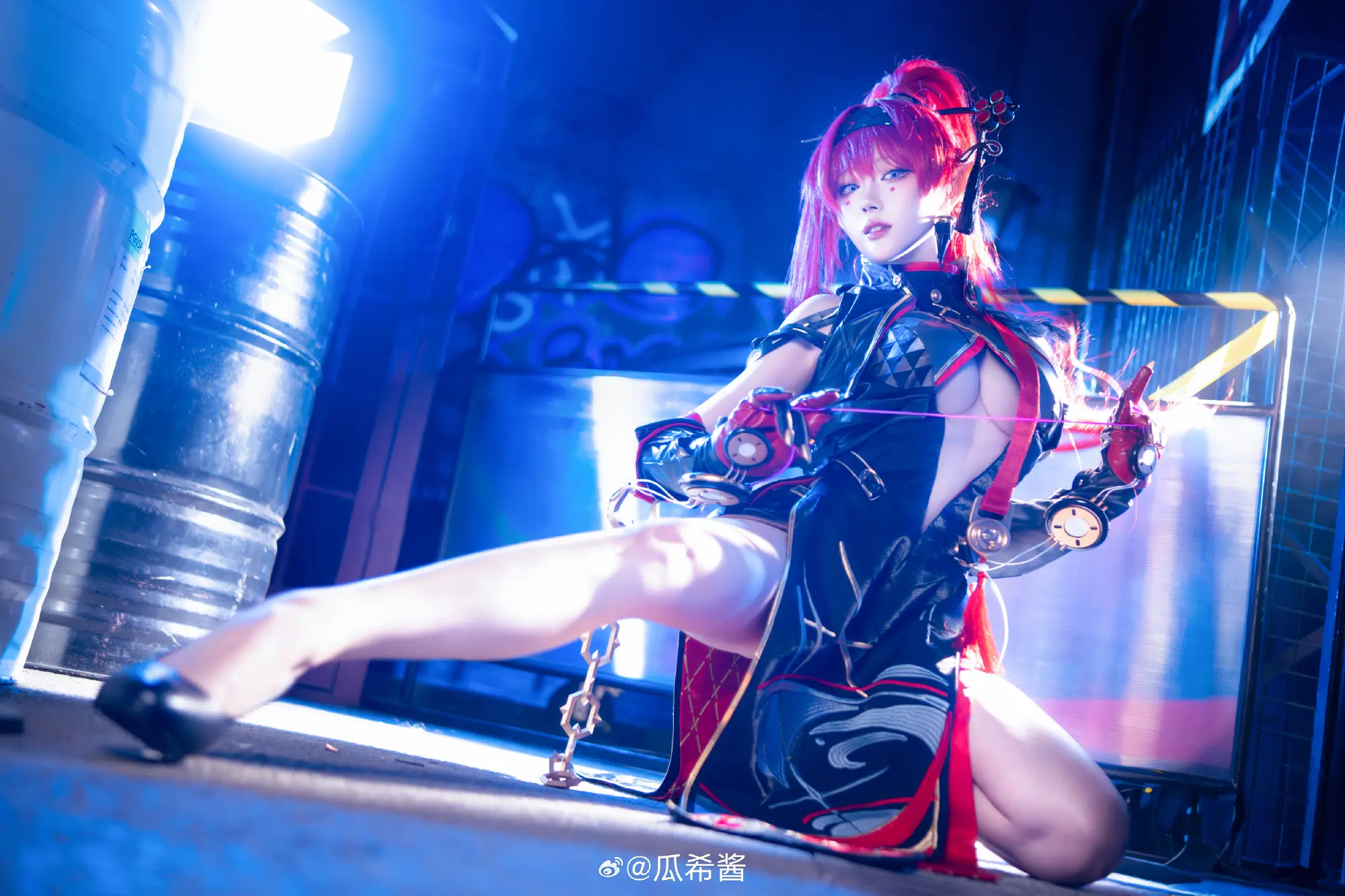 COSPLAY 为了对抗那些无处不在的罪恶…… 鸣潮 吟霖@瓜希酱 COSPLAY-第5张