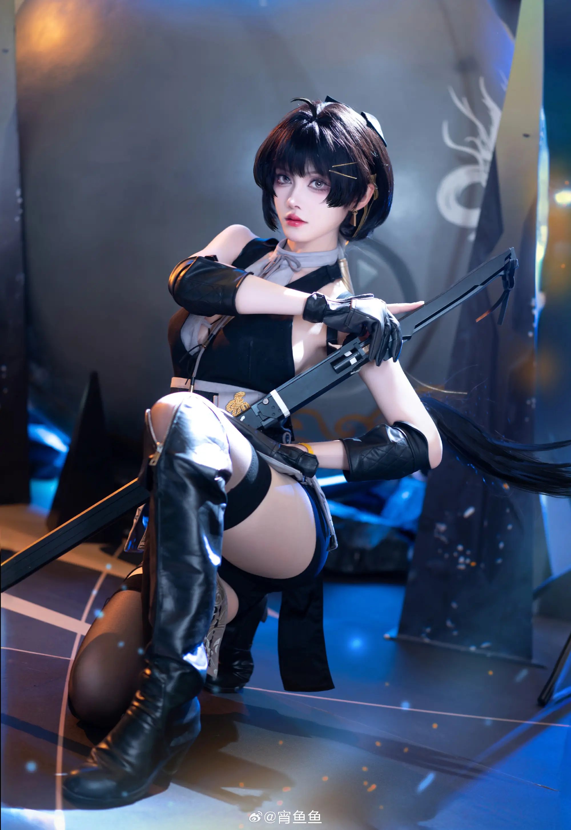 COSPLAY 漂泊者，路途还很遥远，继续前进吧 鸣潮 女漂泊者@宵鱼鱼 COSPLAY-第3张