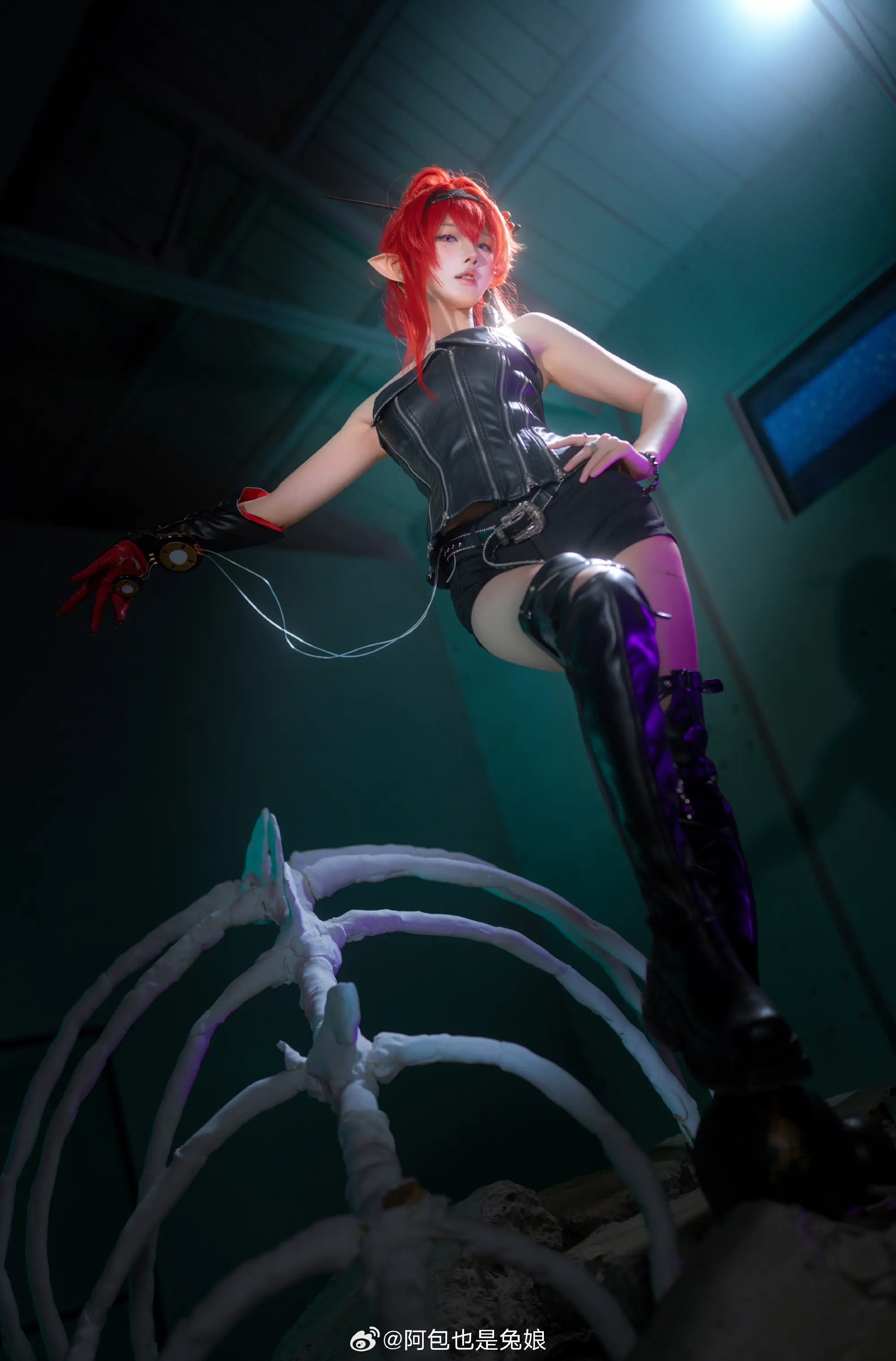 COSPLAY 有着成熟和魅惑感的少女！ 鸣潮 吟霖@阿包也是兔娘 COSPLAY-第12张