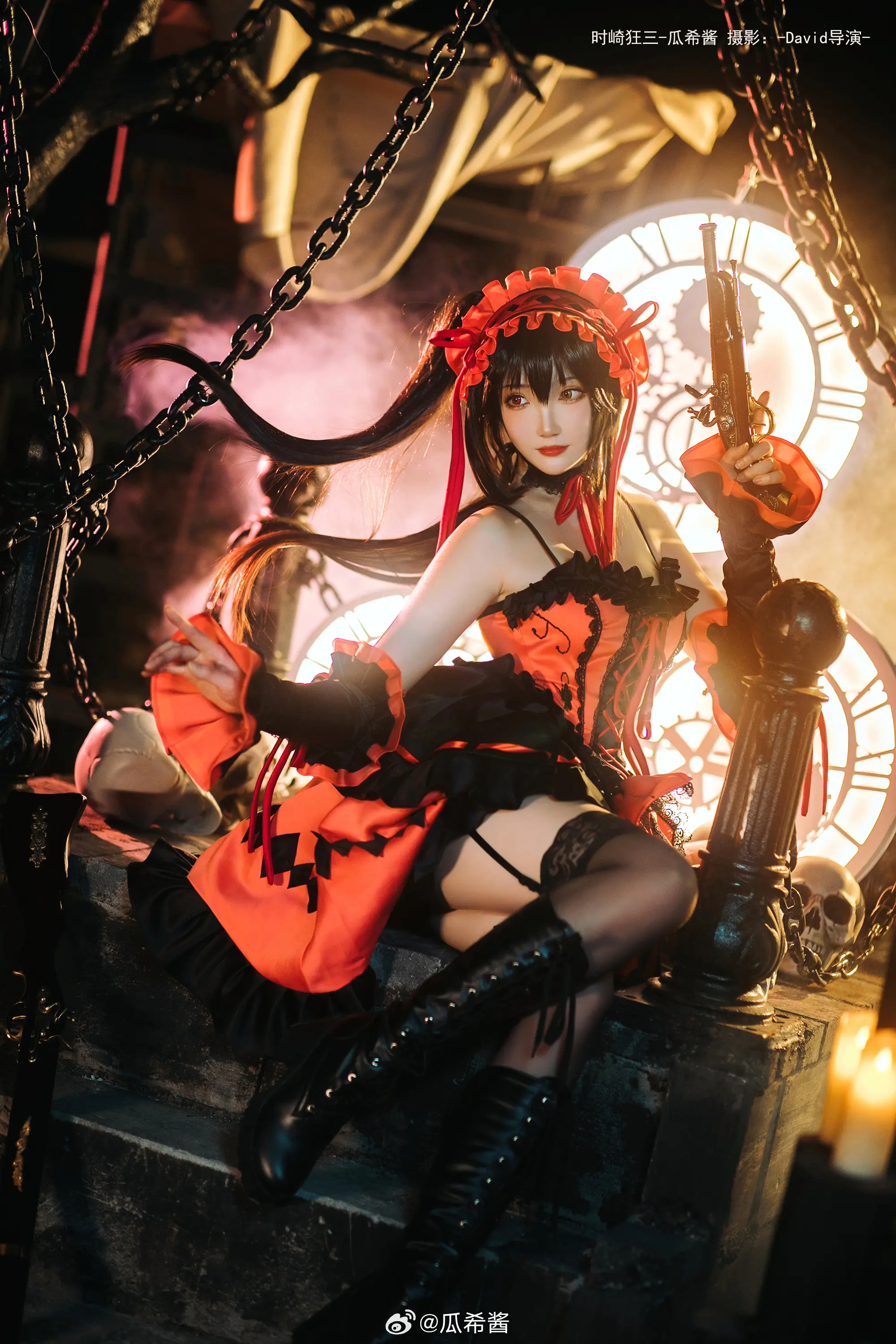 cosplay 约会大作战 -时崎狂三-@瓜希酱 COSPLAY-第3张