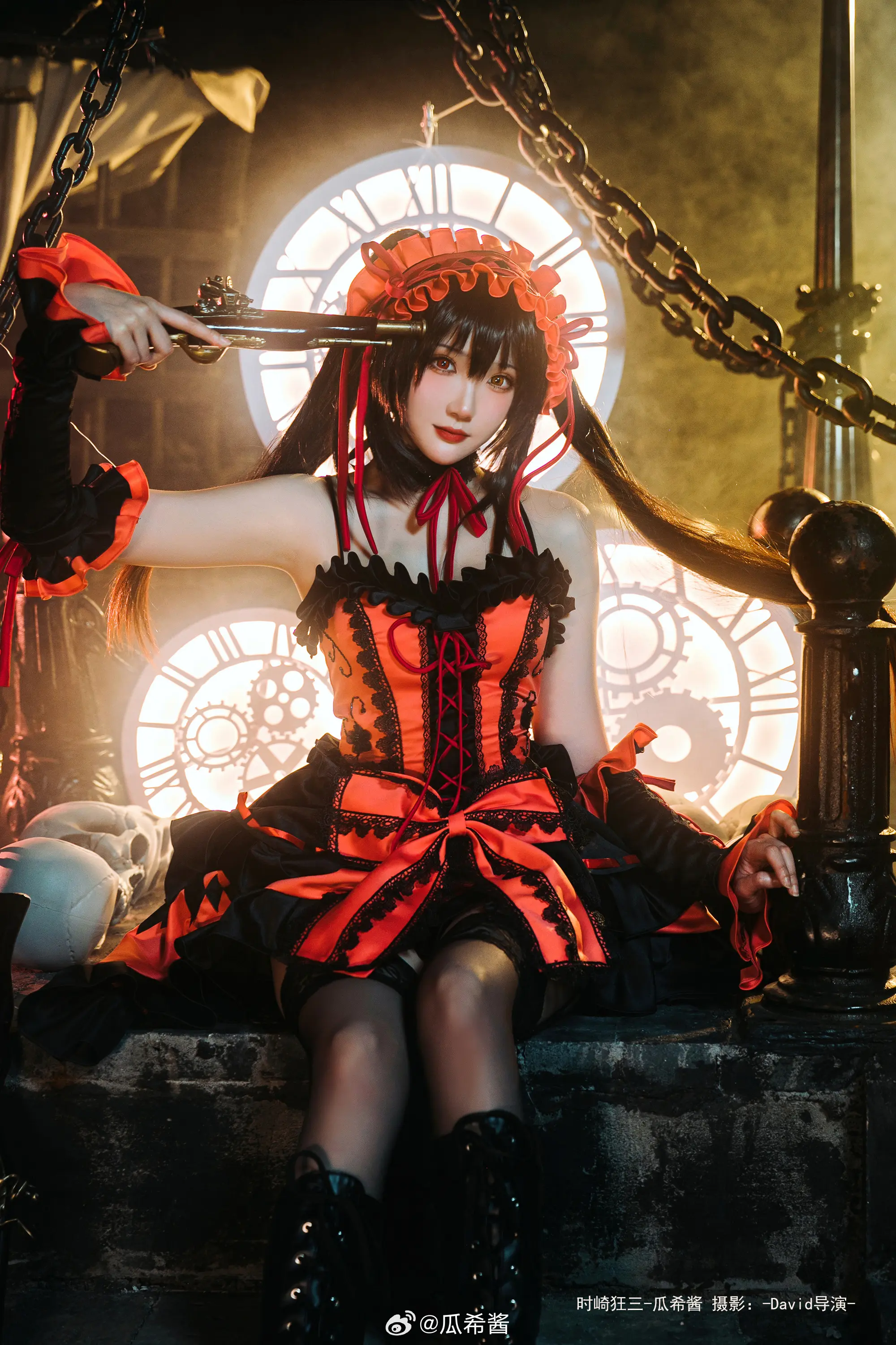 cosplay 约会大作战 -时崎狂三-@瓜希酱 COSPLAY-第9张